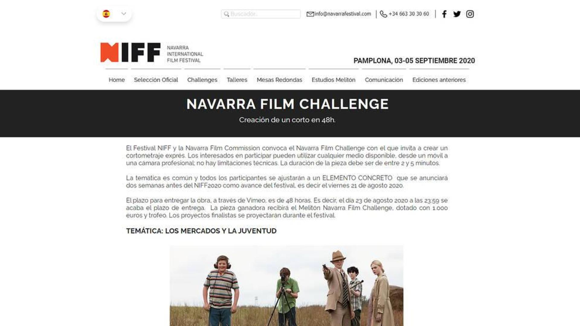 El NIFF levantará un peculiar telón el 21 de agosto