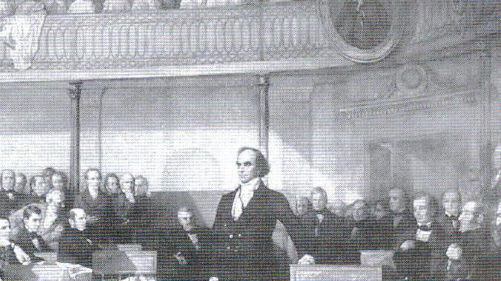 Van Buren contra el póker de candidatos del Partido Whig (1836)