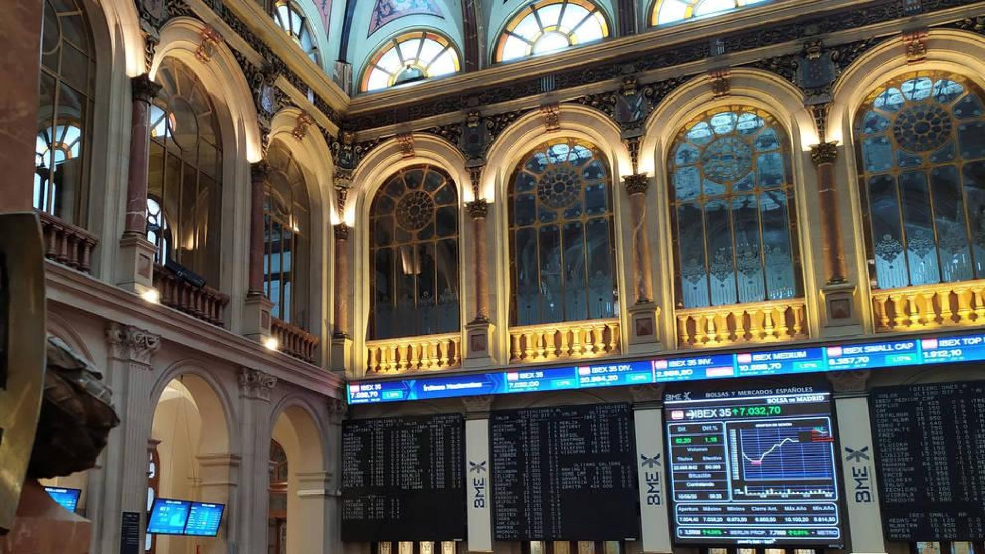 El Ibex 35 despierta con una subida del 1% y recupera los 7.100