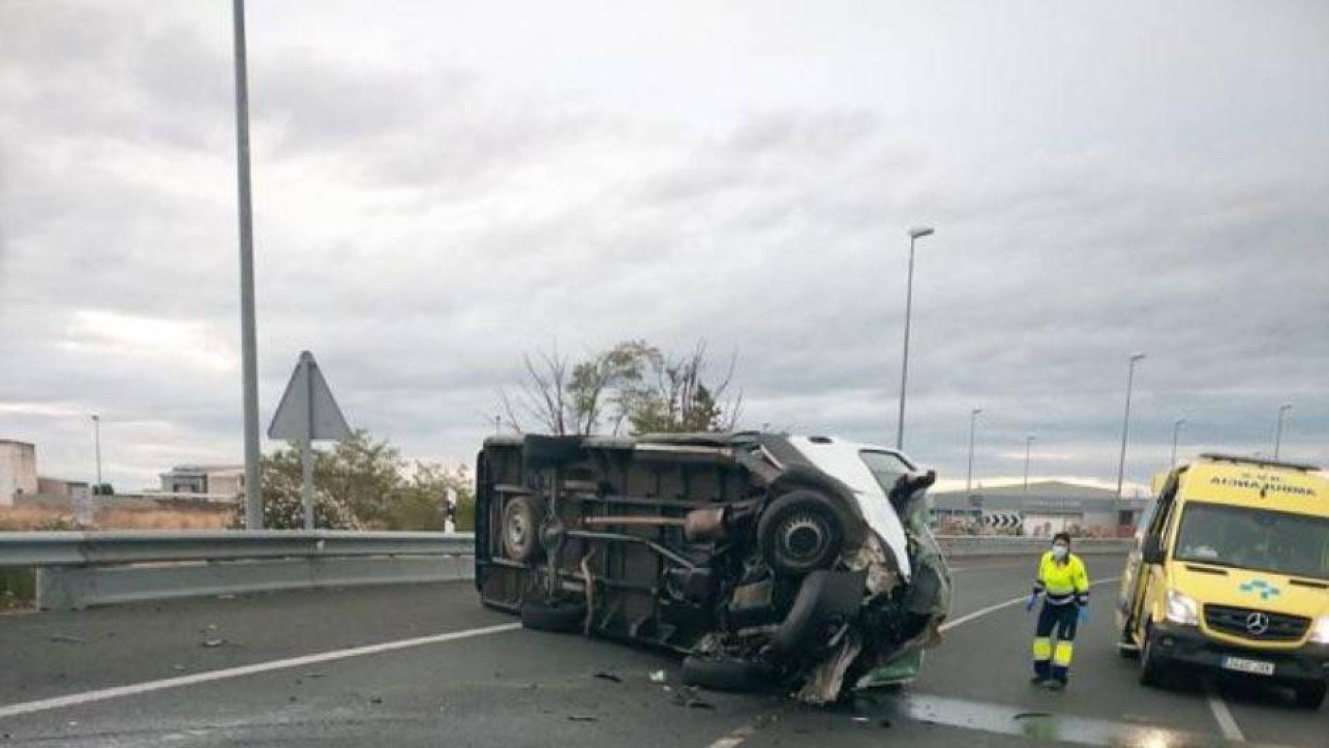 Fallece un vecino de Tudela en un accidente de tráfico en la N-232 en Alfaro
