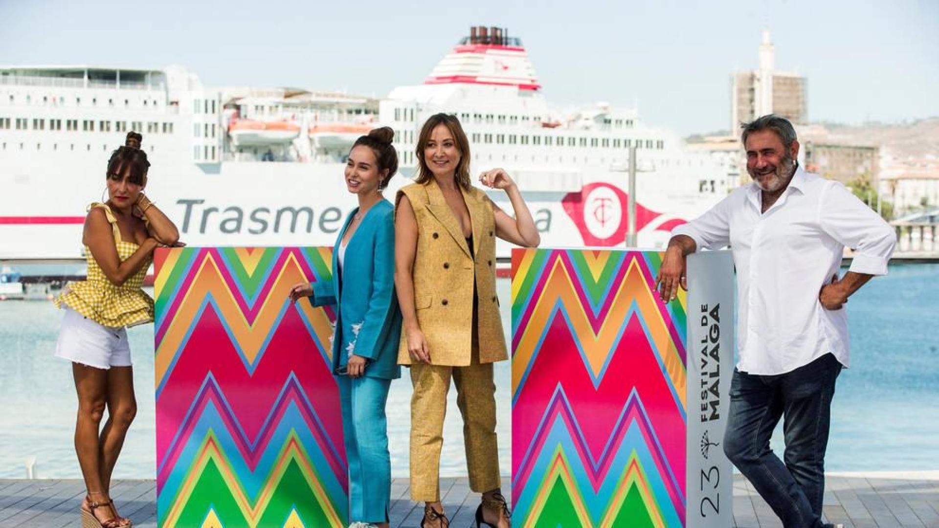 Juana Acosta, maestra de ceremonias en la inauguración del Festival de Málaga