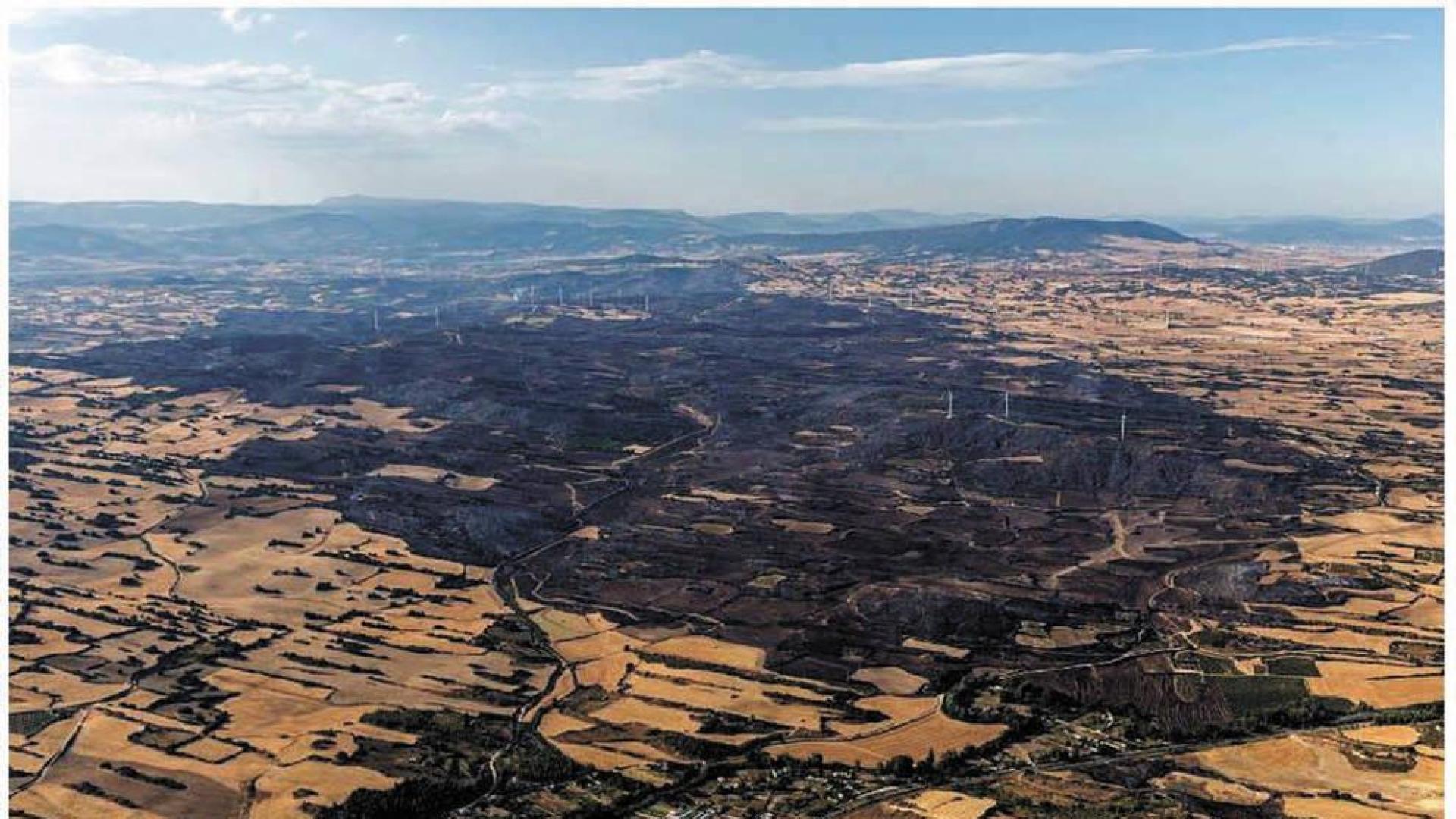 Tras la pista del mayor incendio