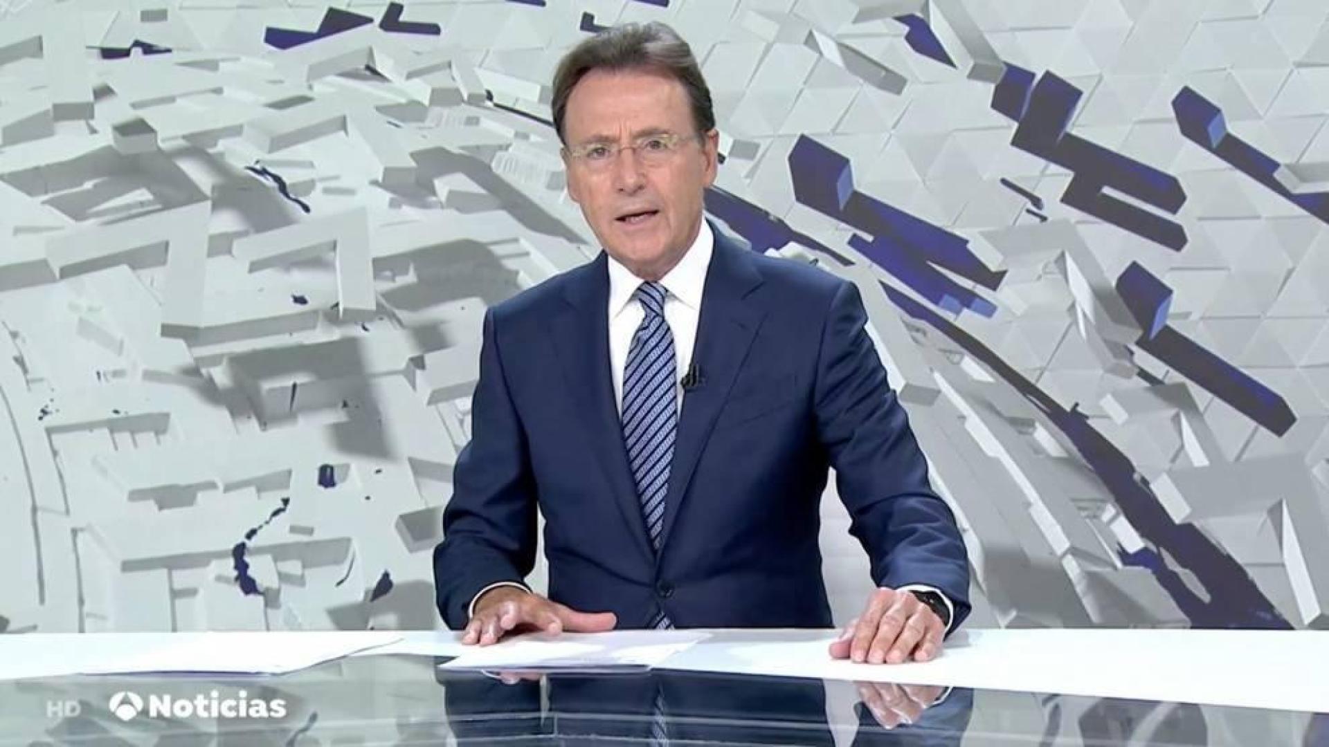 Matías Prats, 'trending topic' por el chiste que ha hecho en pleno informativo