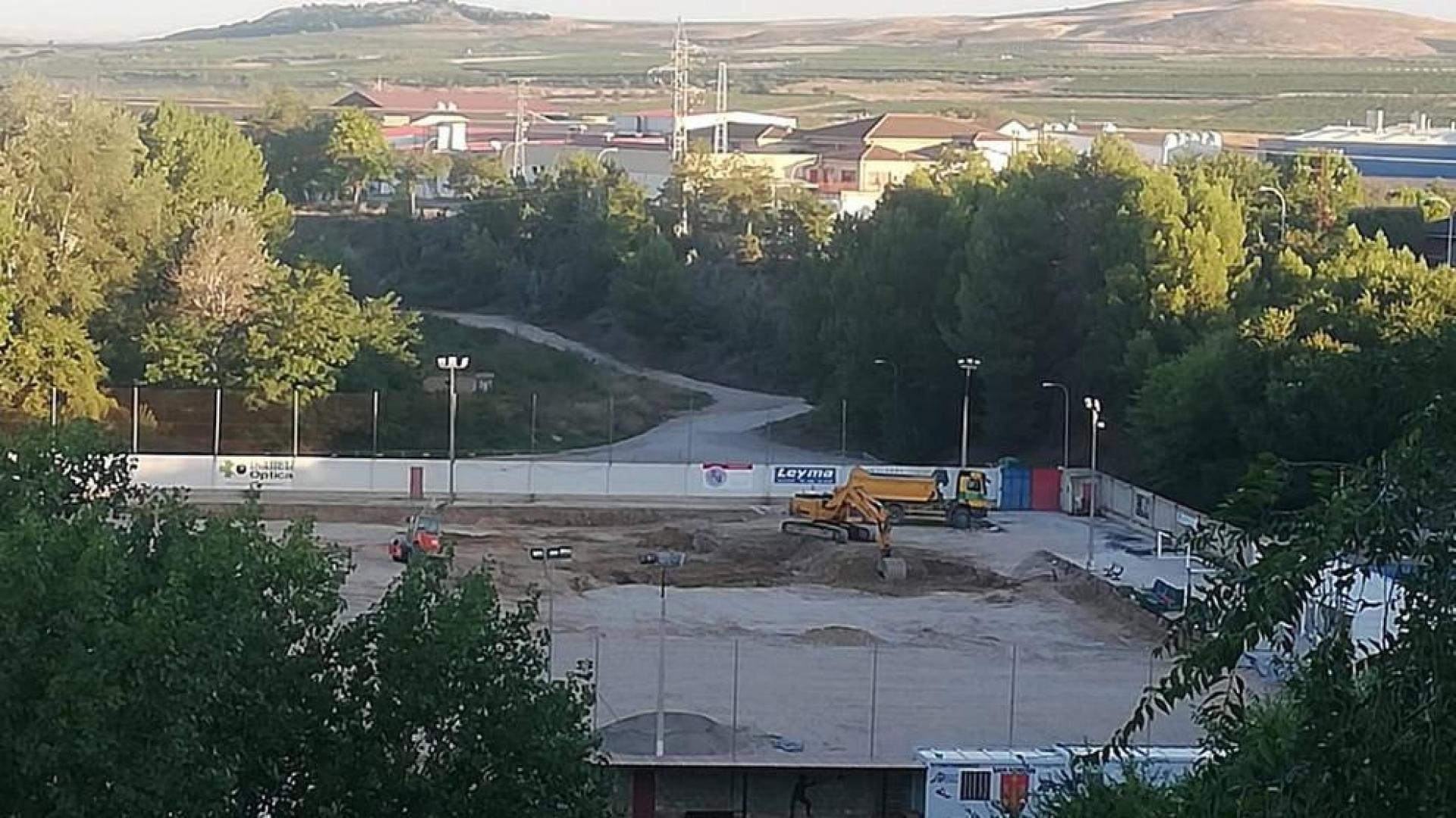 San Adrián aprueba hoy la mejora de los accesos al campo de fútbol