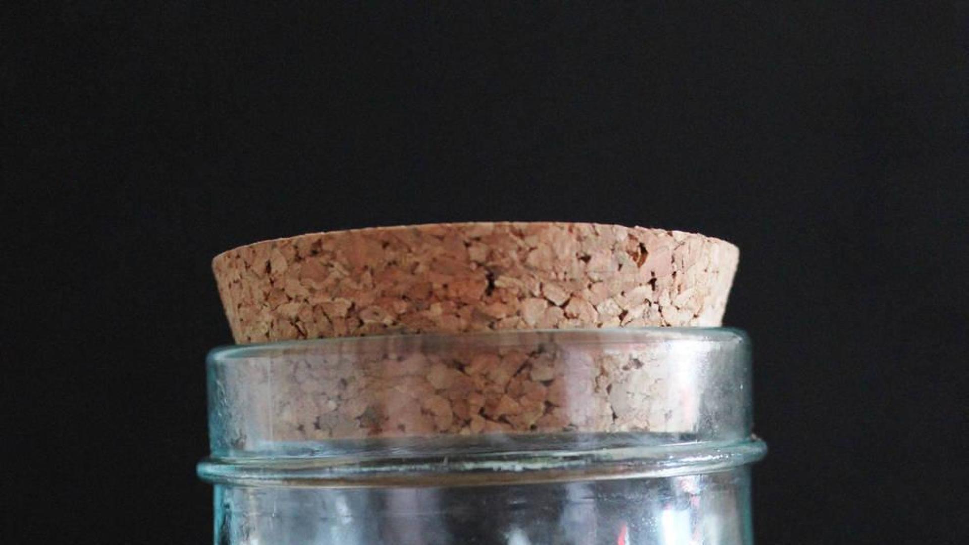Vaso de salmón ahumado