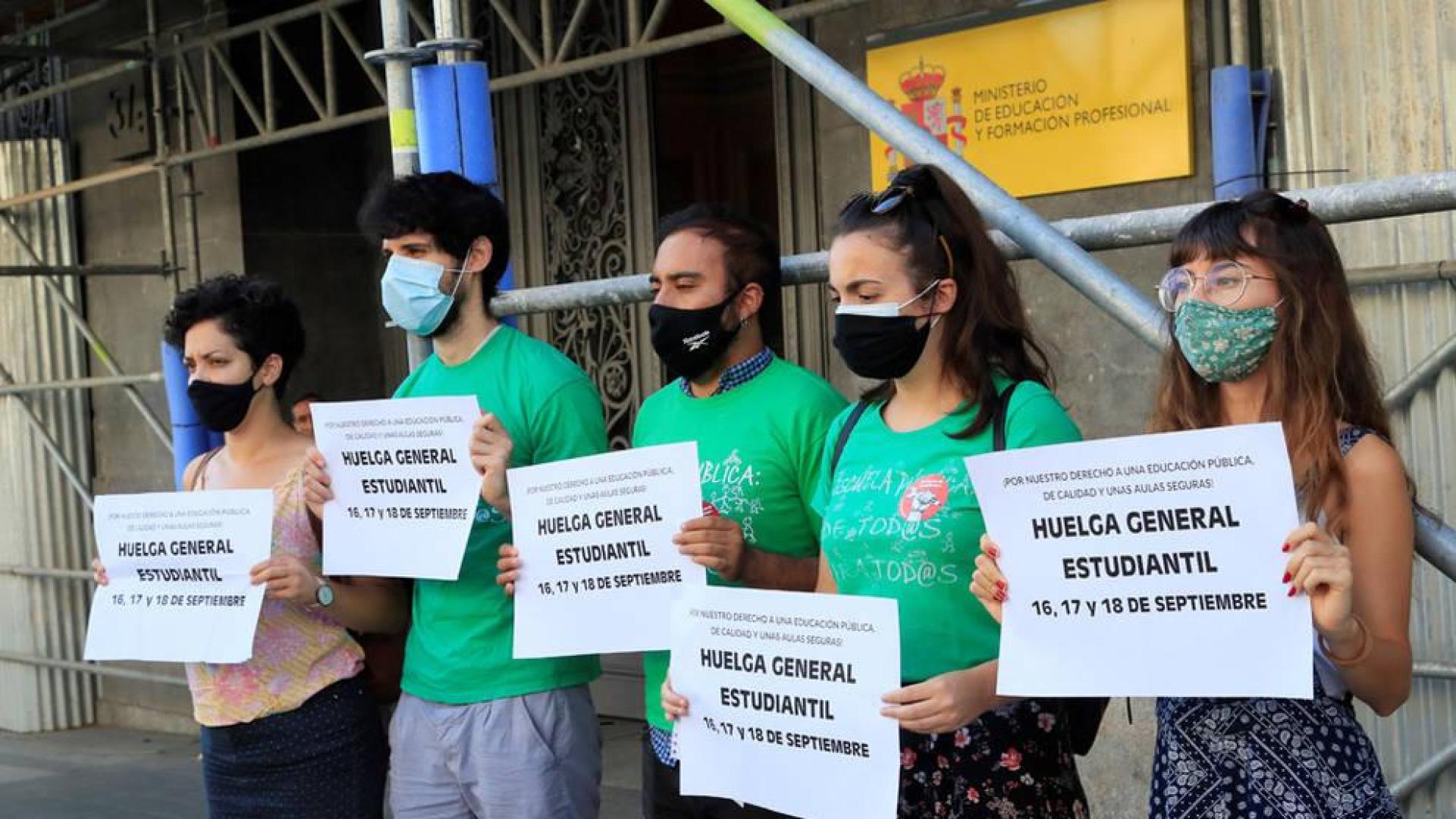 El Sindicato de Estudiantes anuncia huelga para el 16, 17 y 18 de septiembre