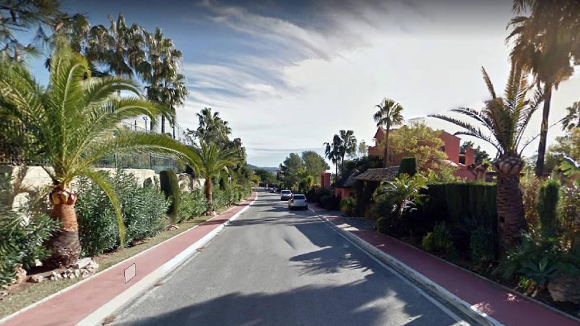 La calle Mozart en Marbella, la más cara de España