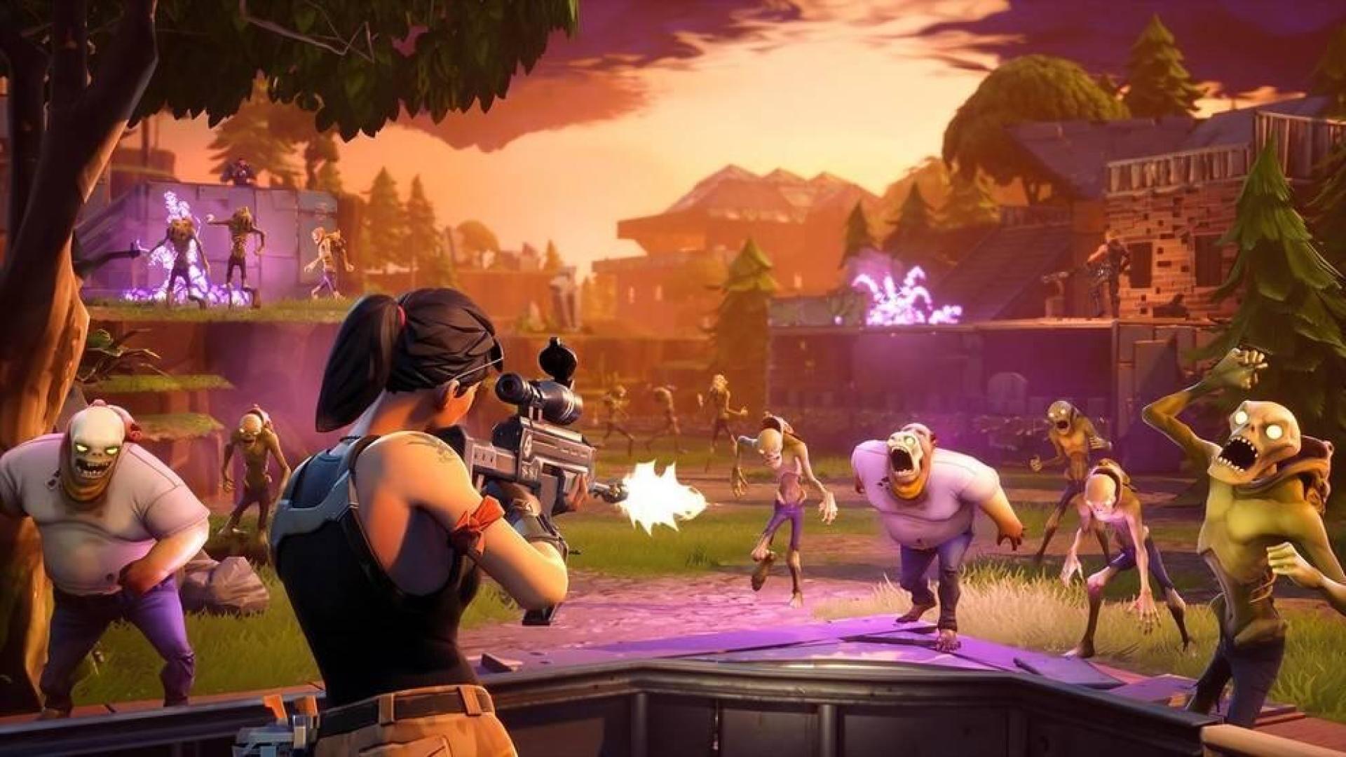 Imagen de una escena del videojuego 'Fortnite'