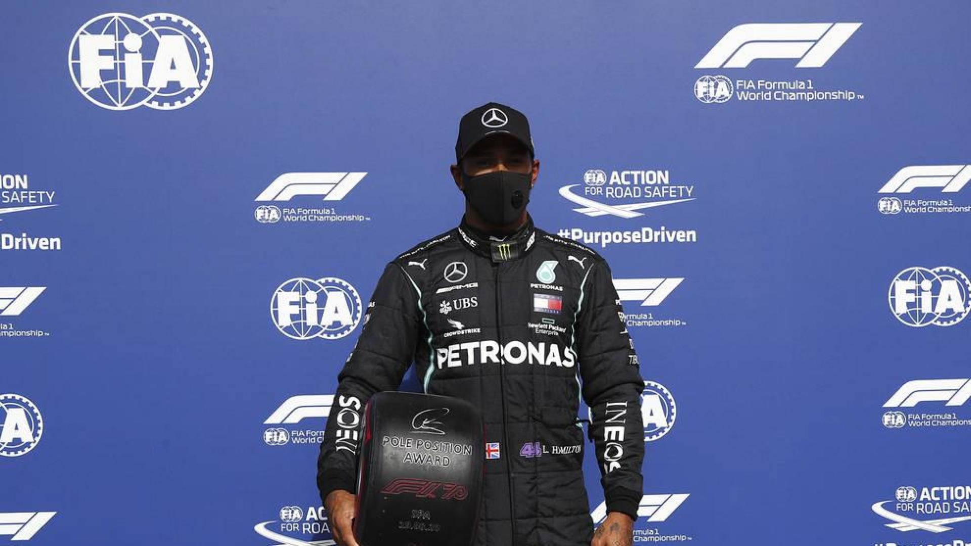 Hamilton saldrá primero en el Gran Premio de Bélgica