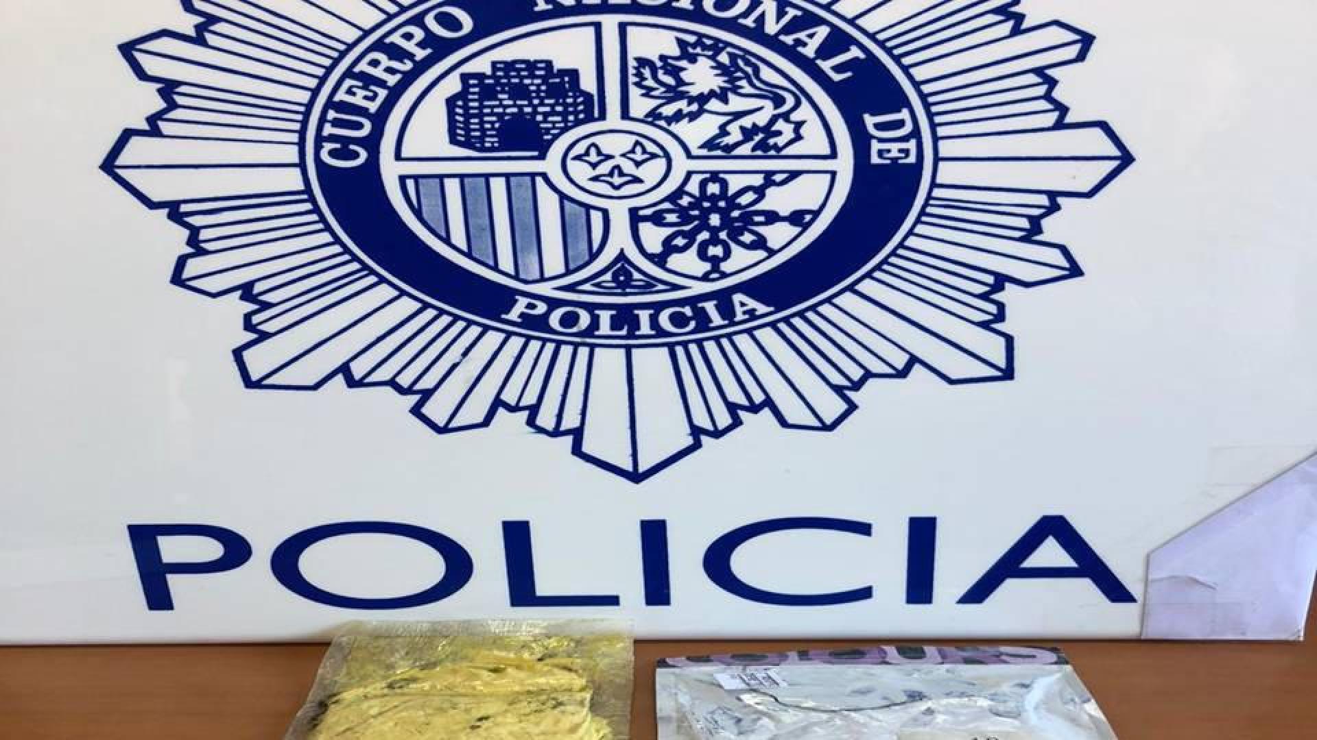 Dos detenidos por presunto tráfico de drogas, e intervenidos 59 gramos de speed