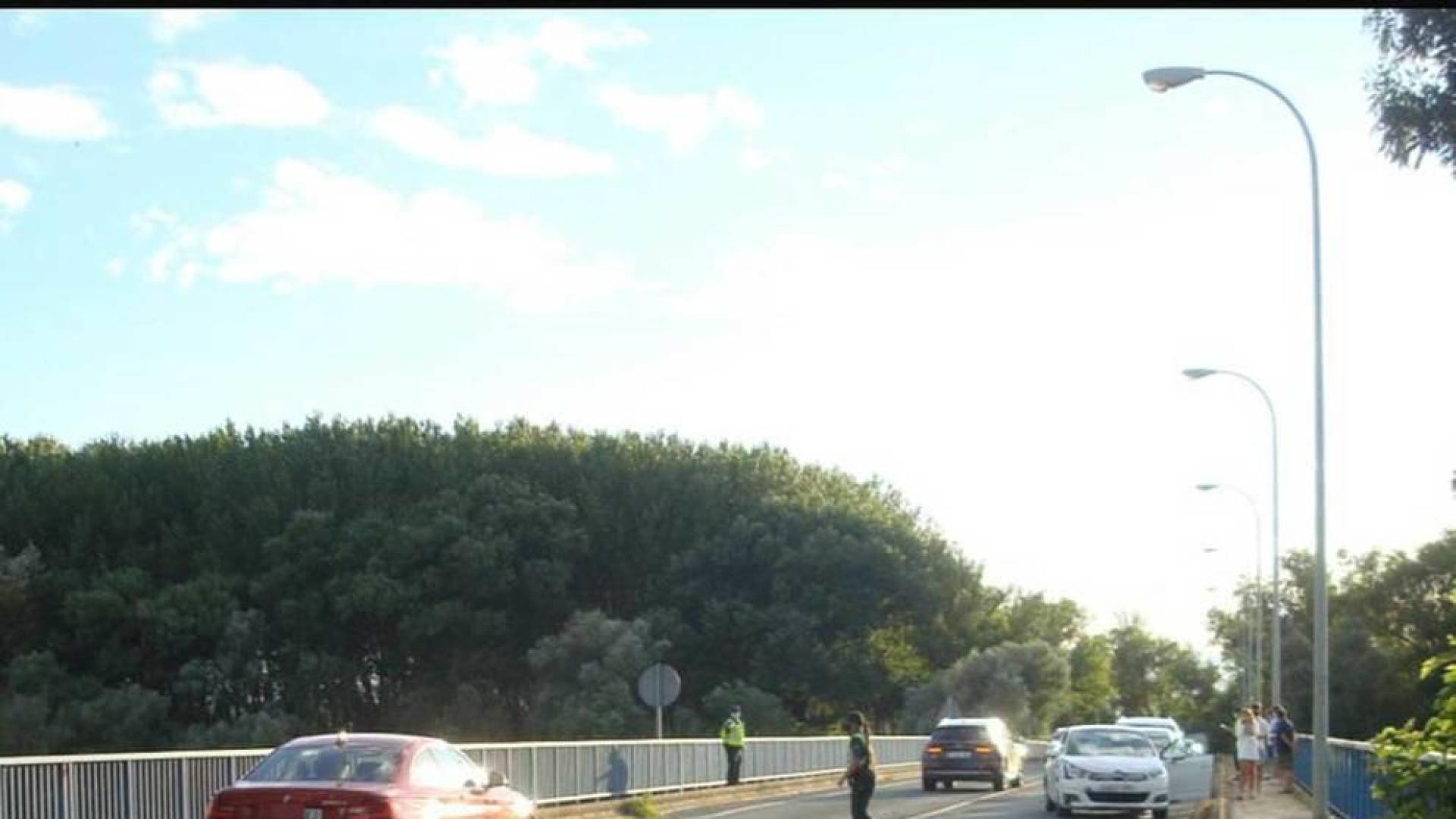 Accidente en San Adrián.