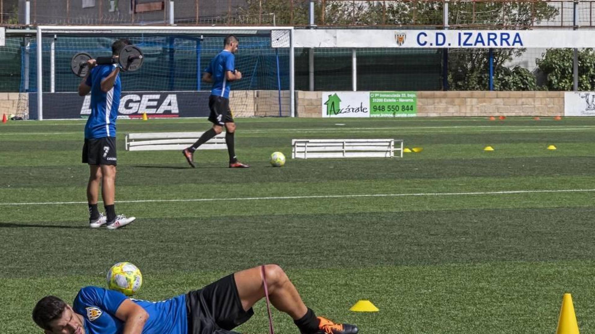 El Izarra comienza a trabajar en dos grupos