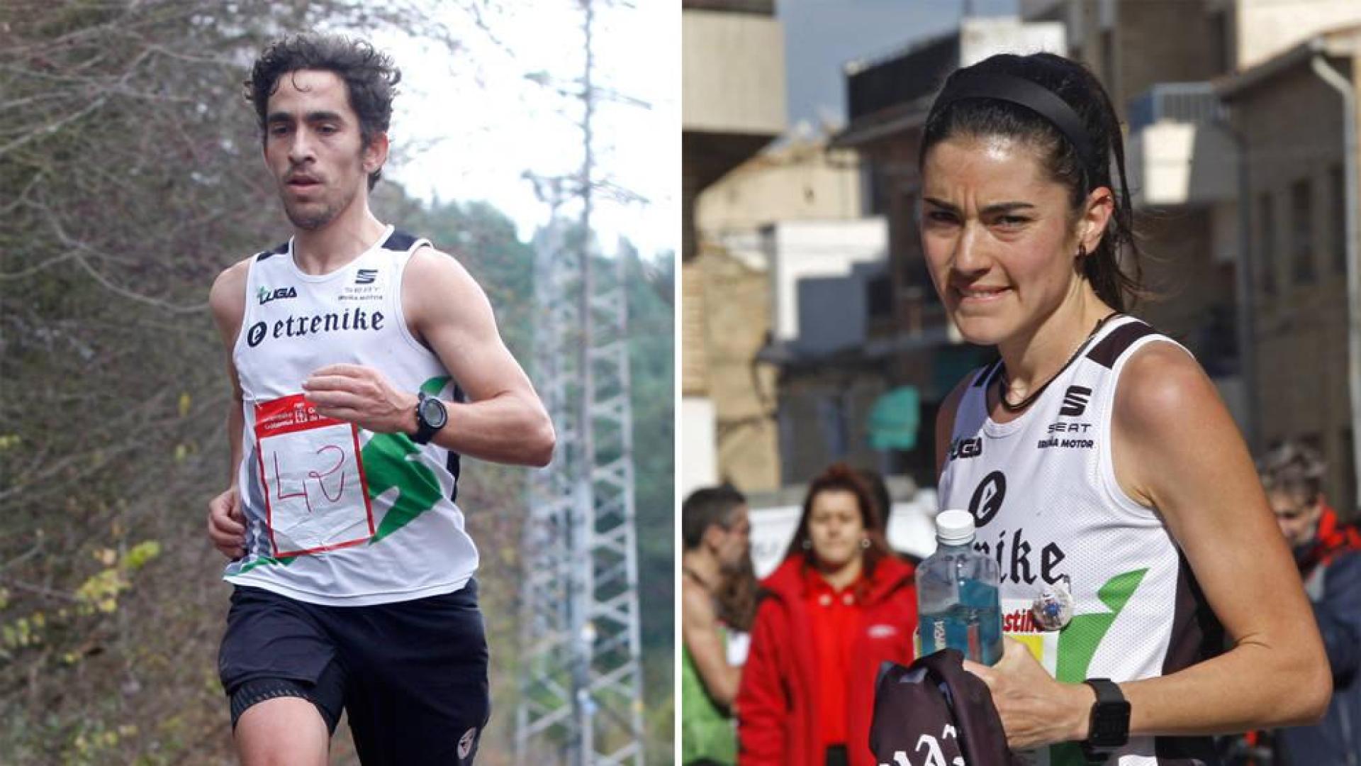 Ion Sola e Irene Segura, campeones navarros
