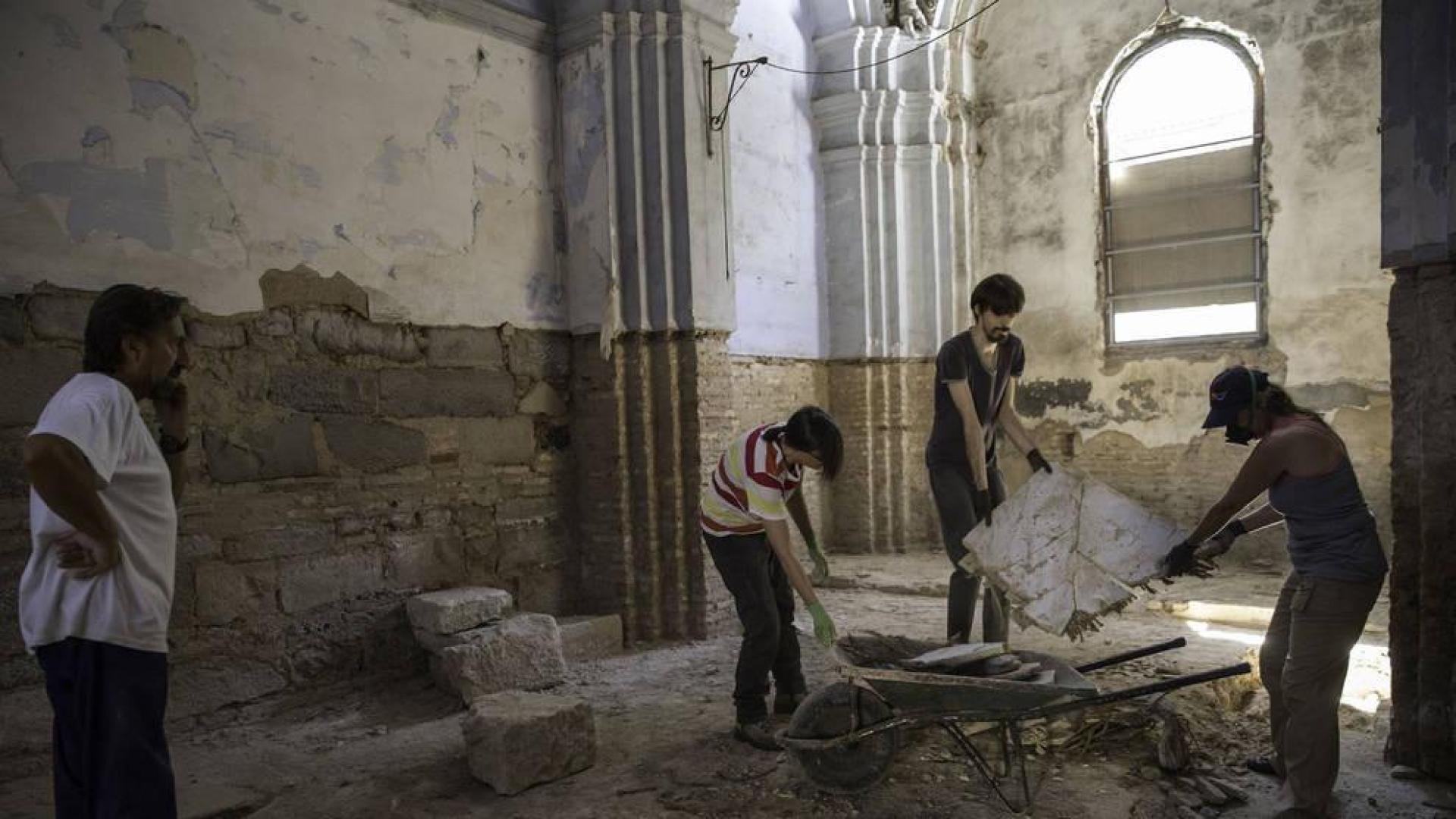 Tudela reanuda las excavaciones en la antigua iglesia de San Nicolás
