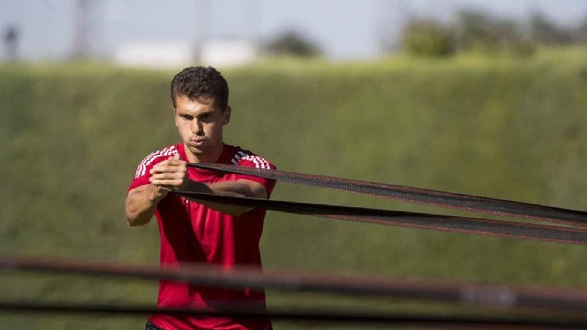 Suave sesión de Osasuna antes de recibir al Eibar