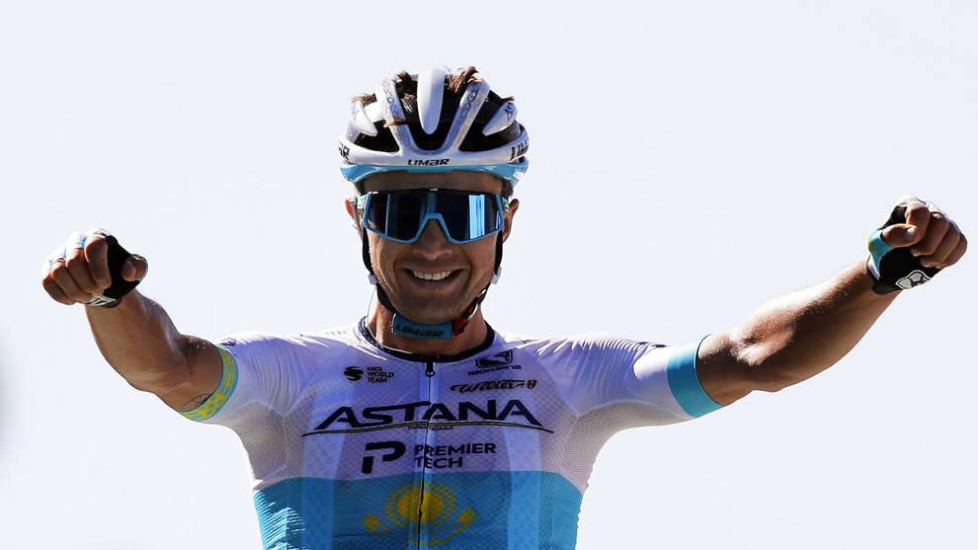 El kazako Lutsenko se impone en el Mont Aigoual por delante de Herrada