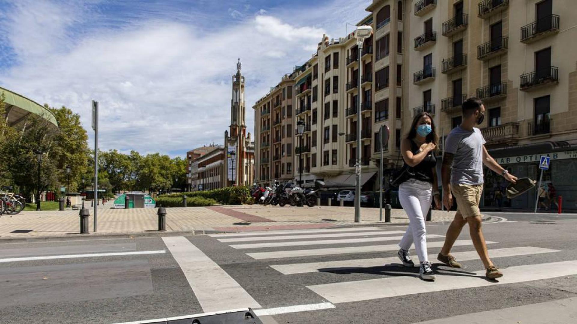 “Tropecé con un separador del carril bici y salí disparada contra la acera”