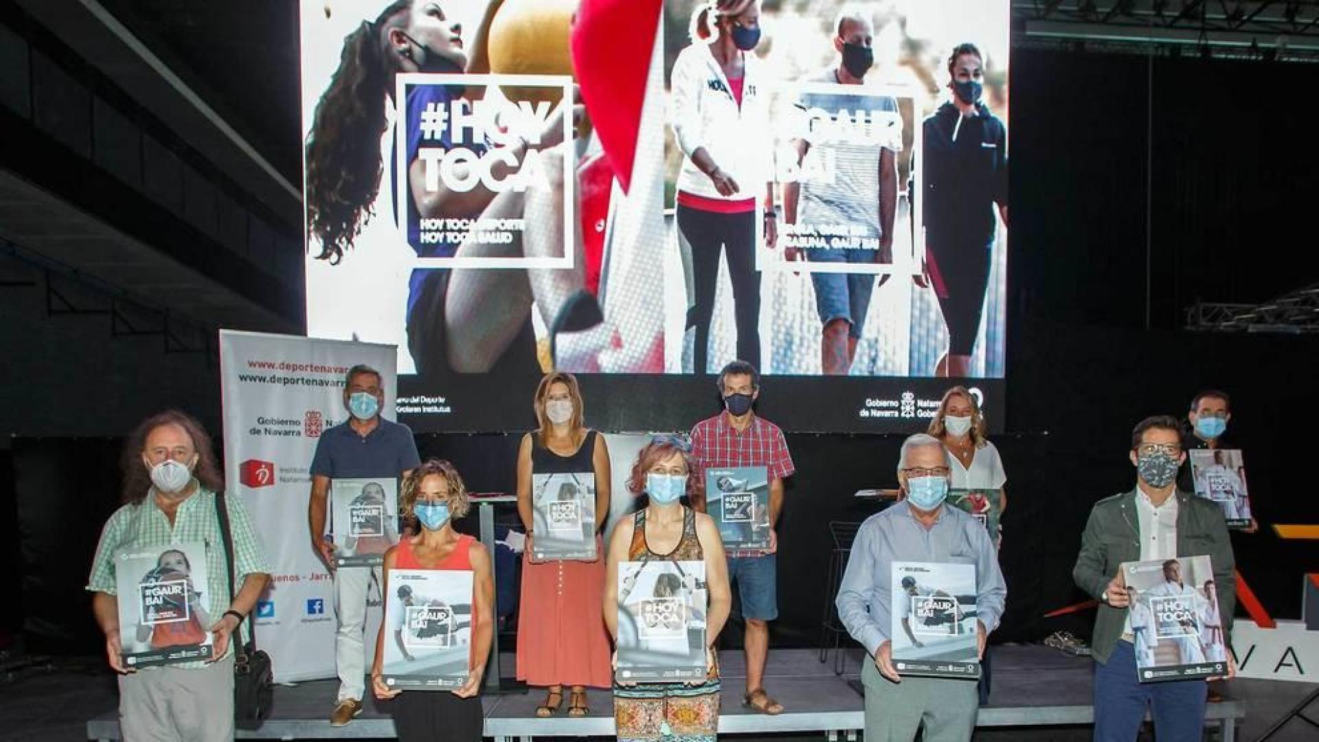 El Gobierno foral lanza una campaña para animar a una práctica segura del deporte