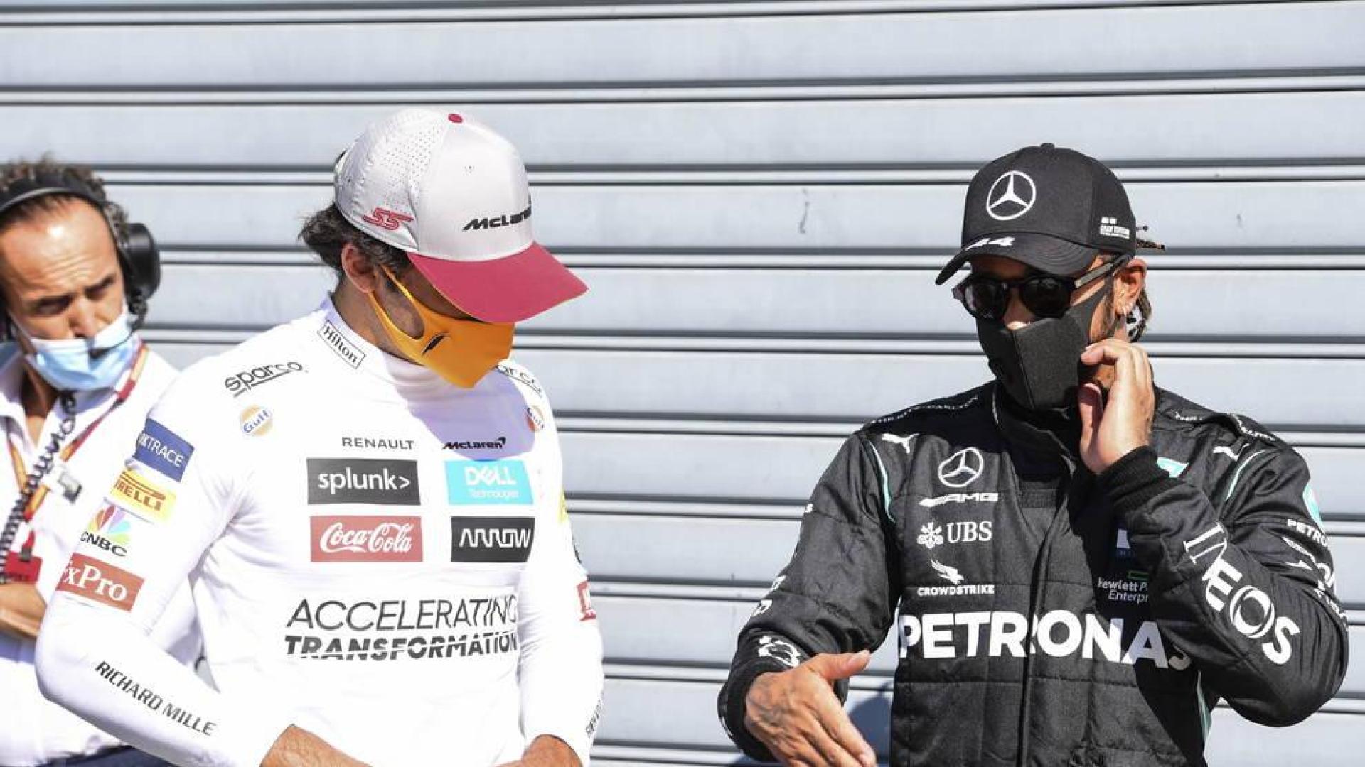 Hamilton firma la 'pole' y Sainz saldrá tercero en Monza