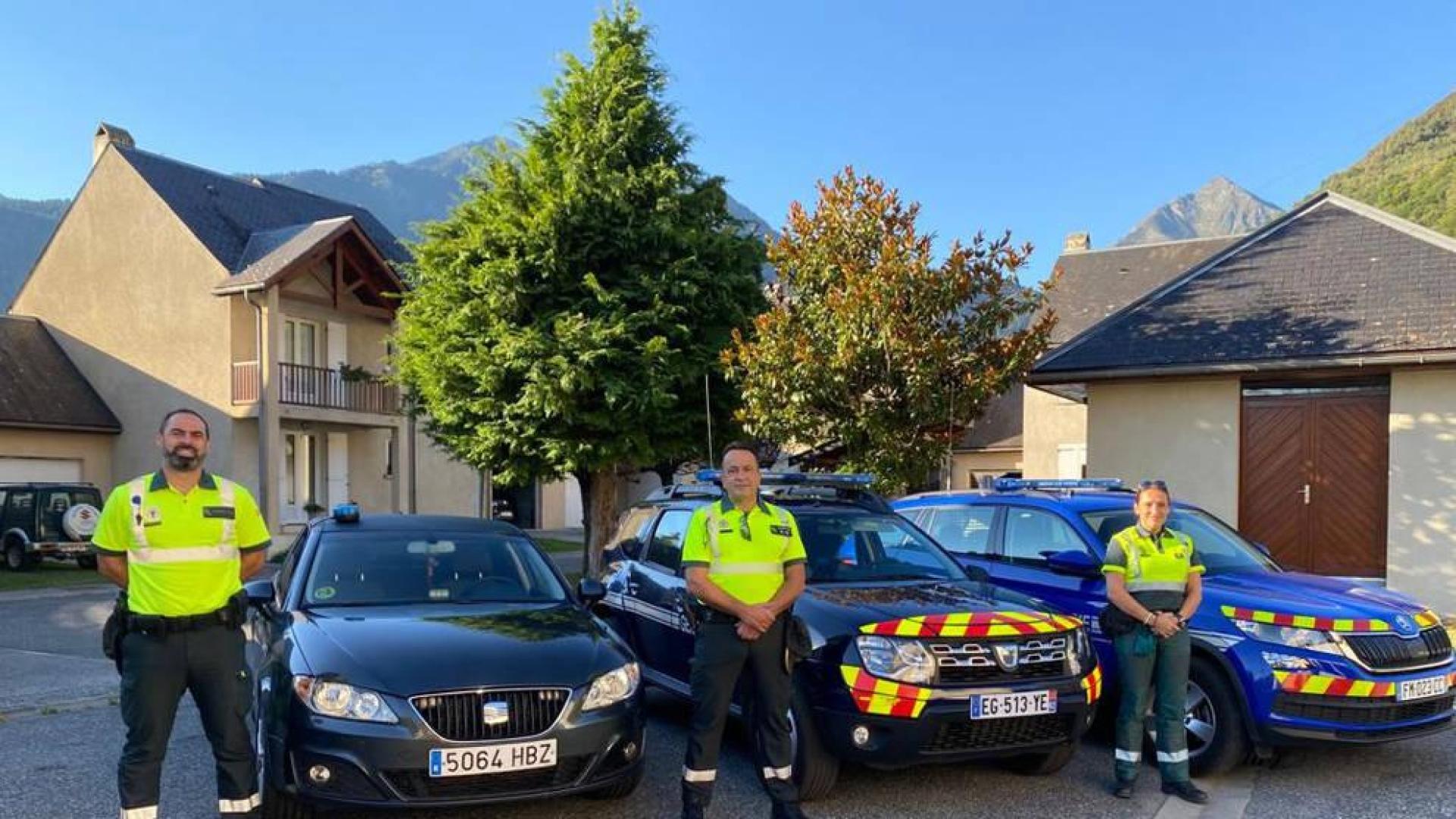 Varios de los agentes que se unirán al dispositivo de seguridad del Tour.