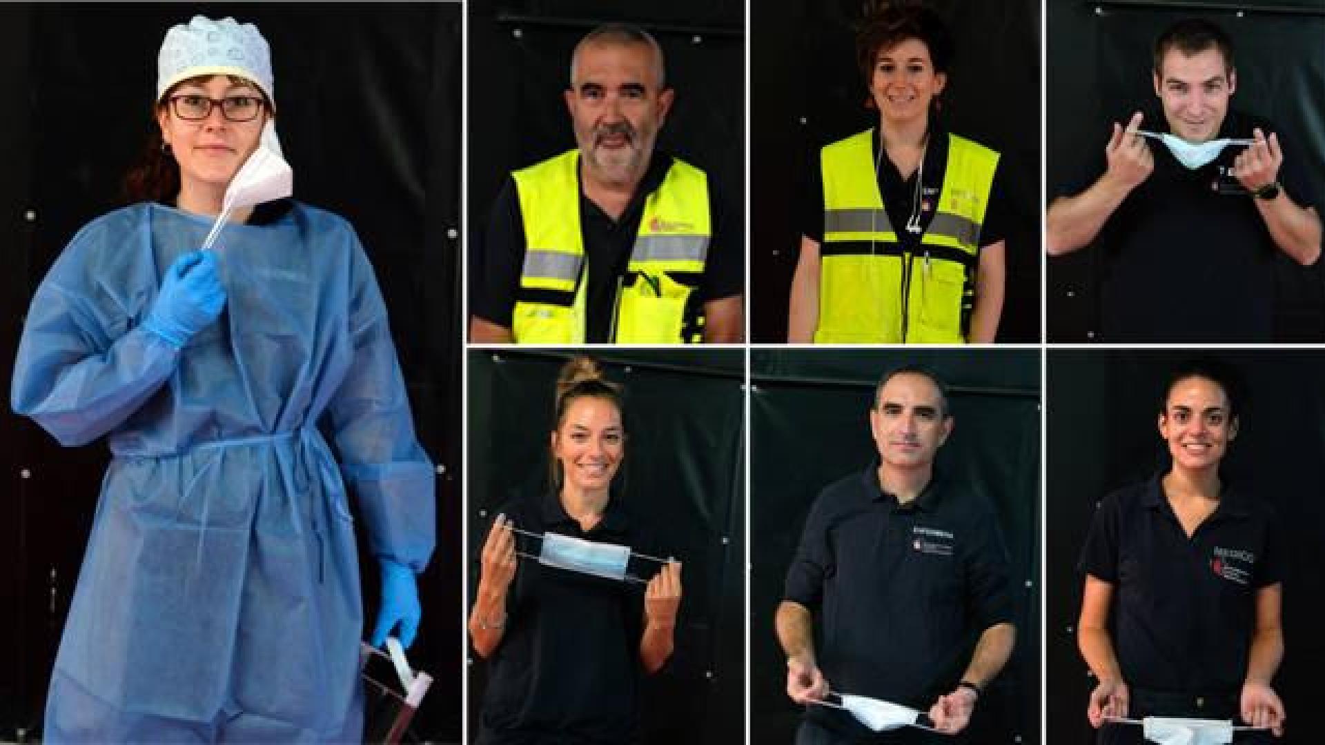 Así trabaja el equipo de choque contra la covid en Navarra