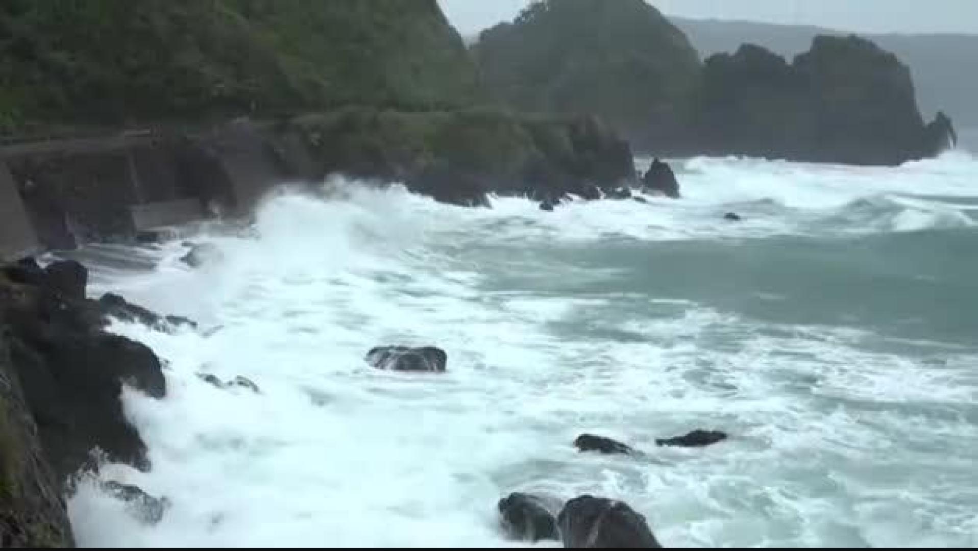 El tifón 'Haishen' avanza con mucha fuerza hacia Japón