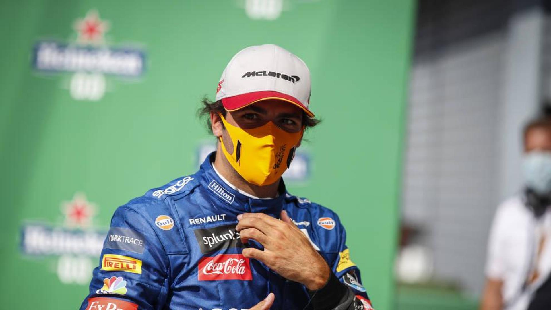 Carlos Sainz logra el segundo podio de su carrera en el GP de Italia