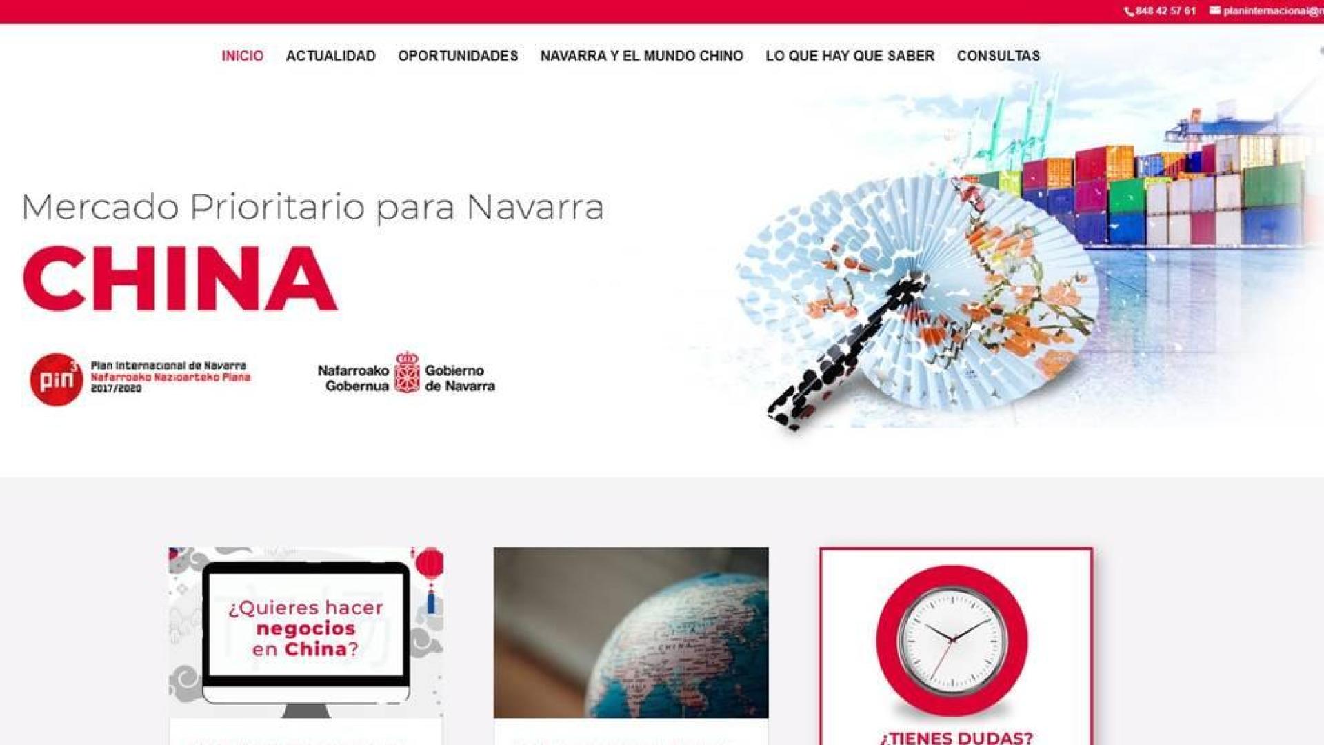 Web para acercar China a las empresas navarras interesadas en hacer negocios con este país
