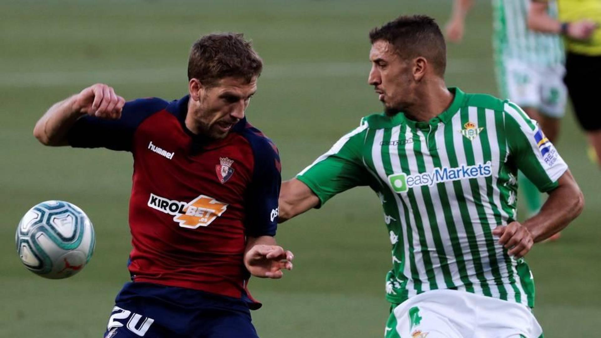 Darko Brasanac y Feddal, en el partido de este miércoles.