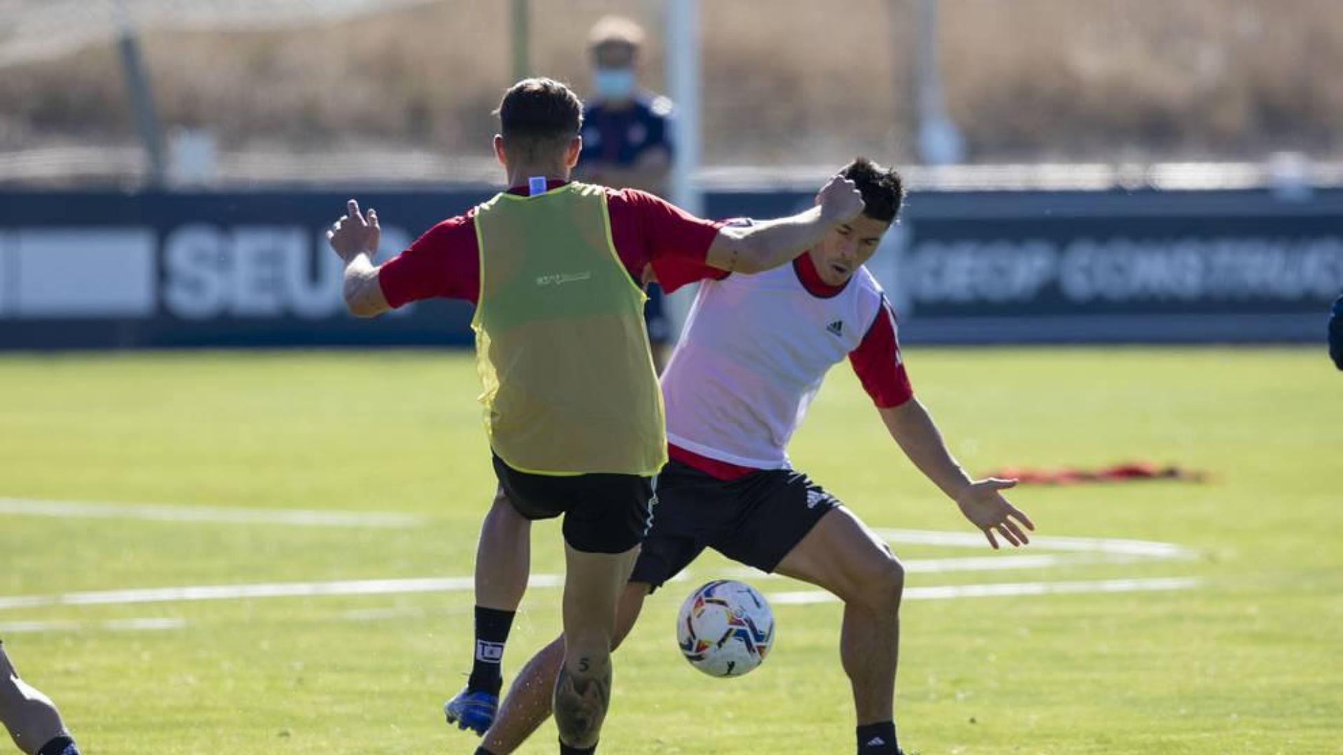 Osasuna mete una marcha más en la preparación del partido ante el Cádiz