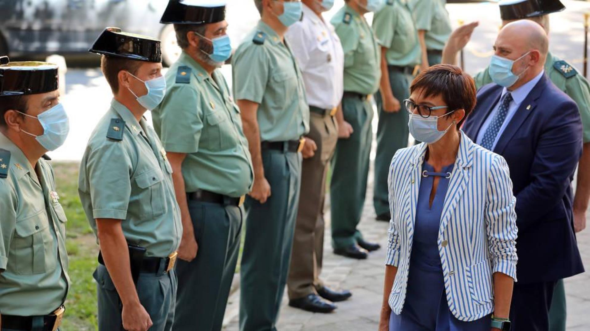 María Gámez, directora general: “Los guardias civiles de tráfico que quieran seguirán en Navarra”