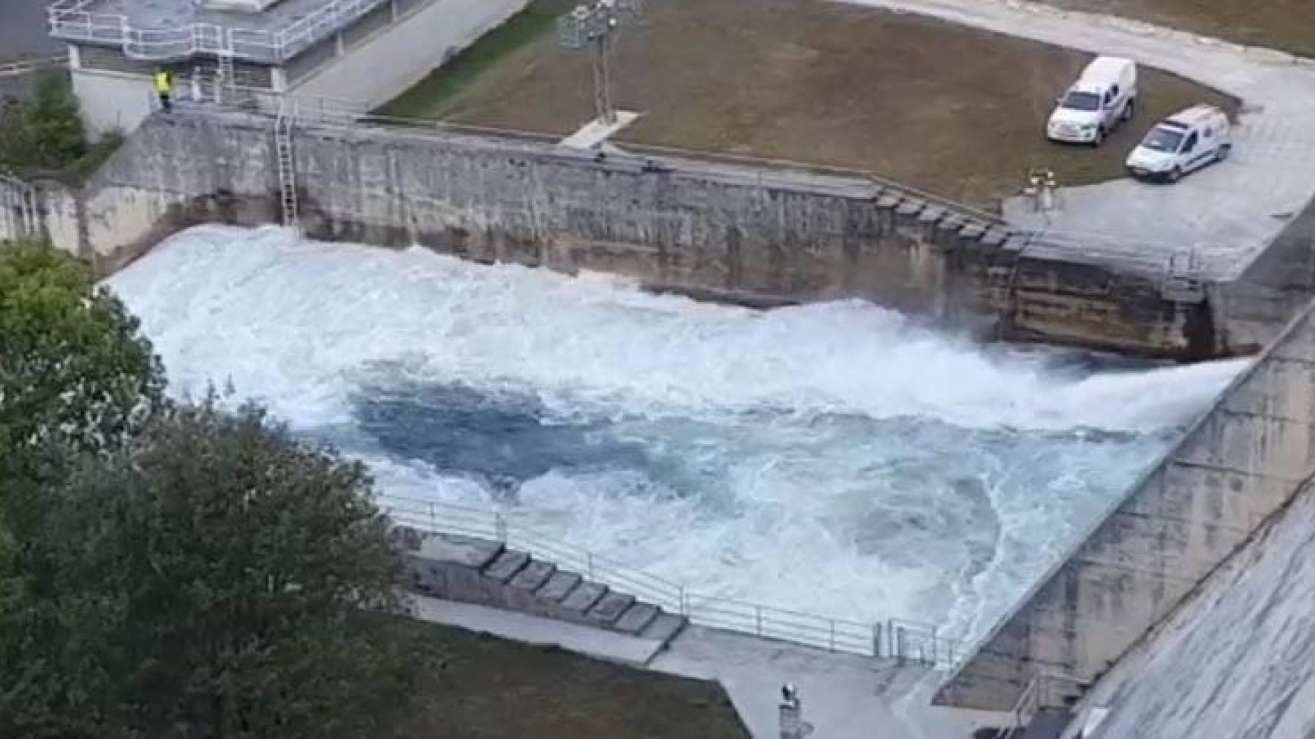 La Mancomunidad desembalsa las aguas del fondo de Eugi