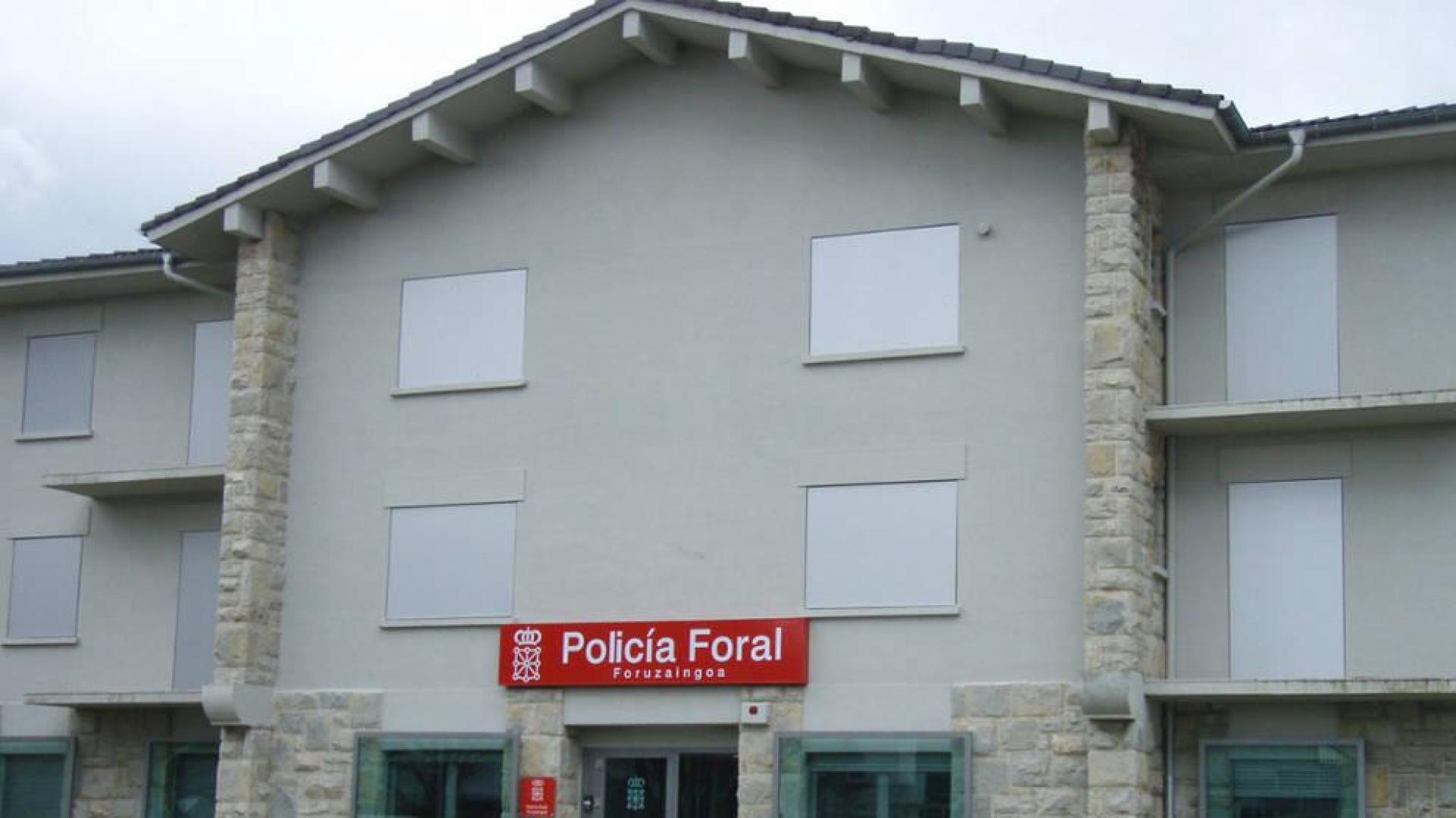 Comisaría de la Policía Foral en Alsasua.