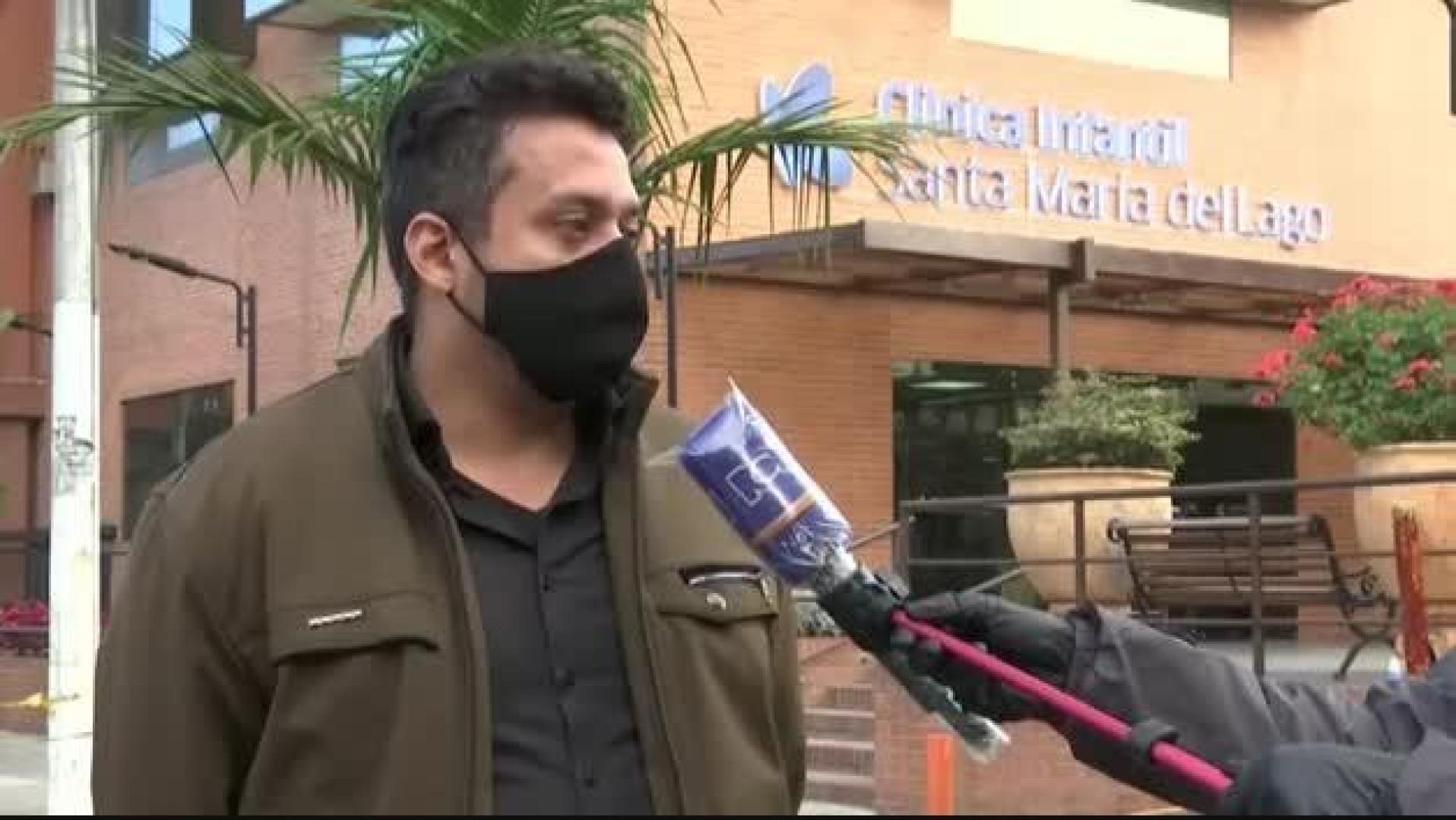 Brutal agresión de la policía colombiana contra un civil