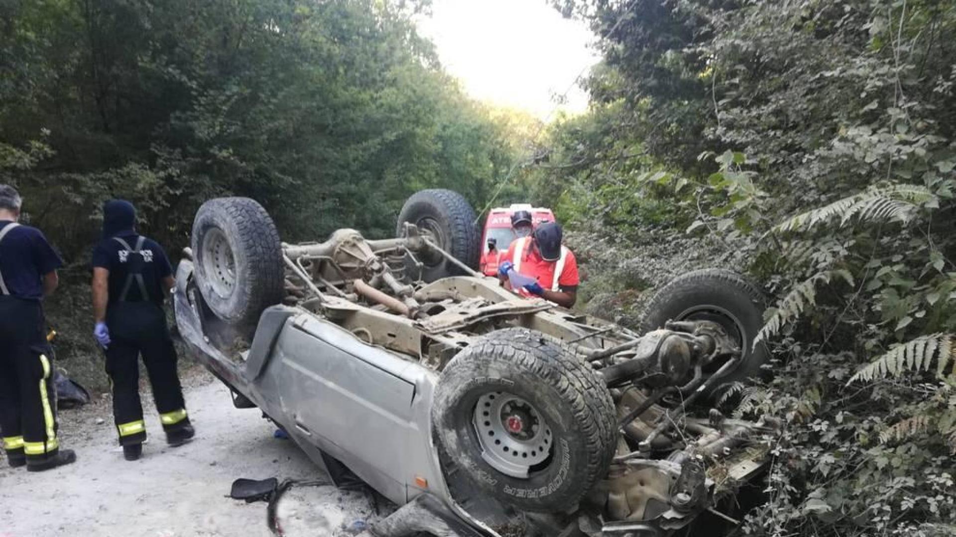 Dos heridos, uno muy grave, en un accidente en Olazagutía