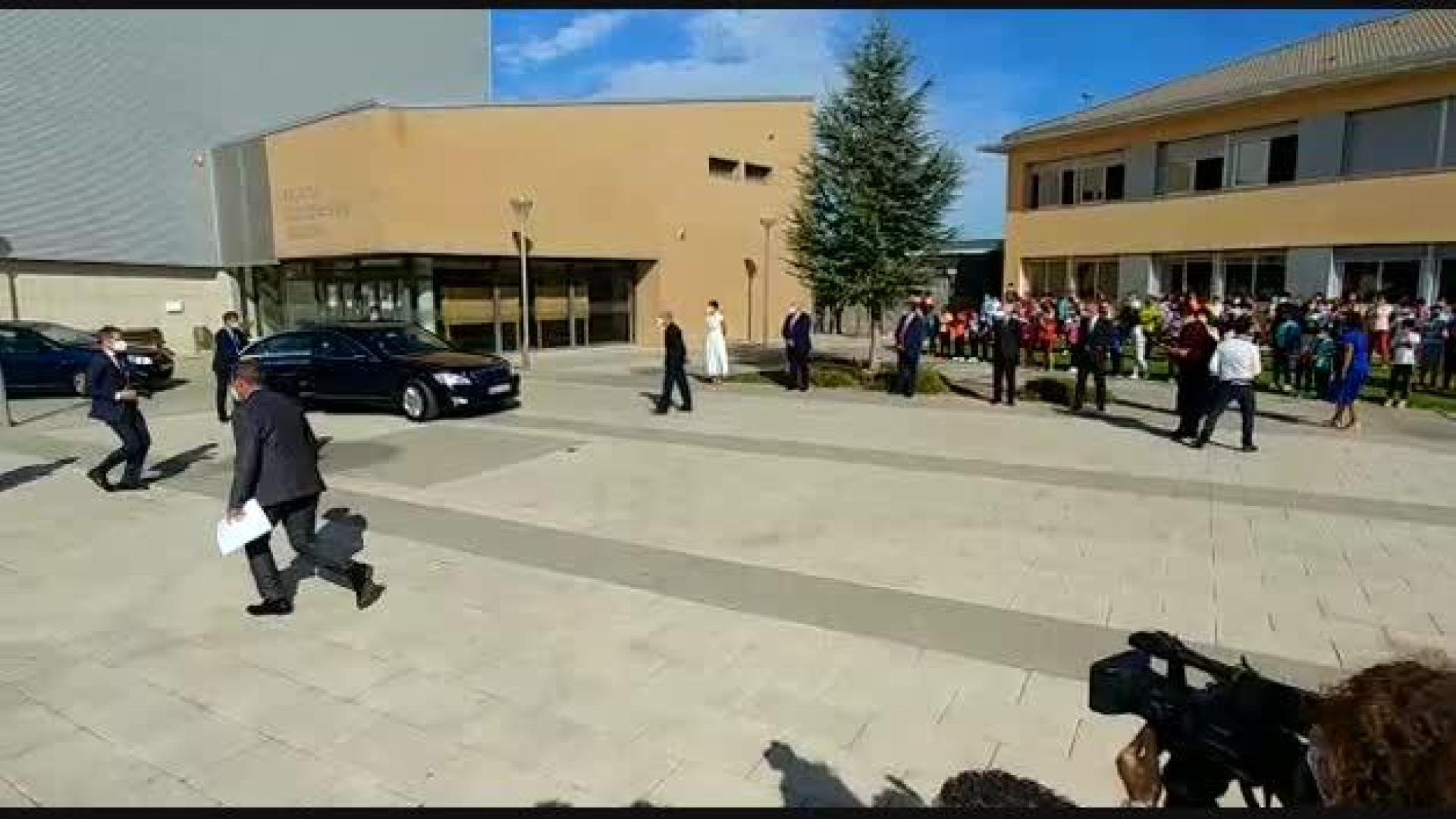 Llegada de la reina Letizia a Milagro