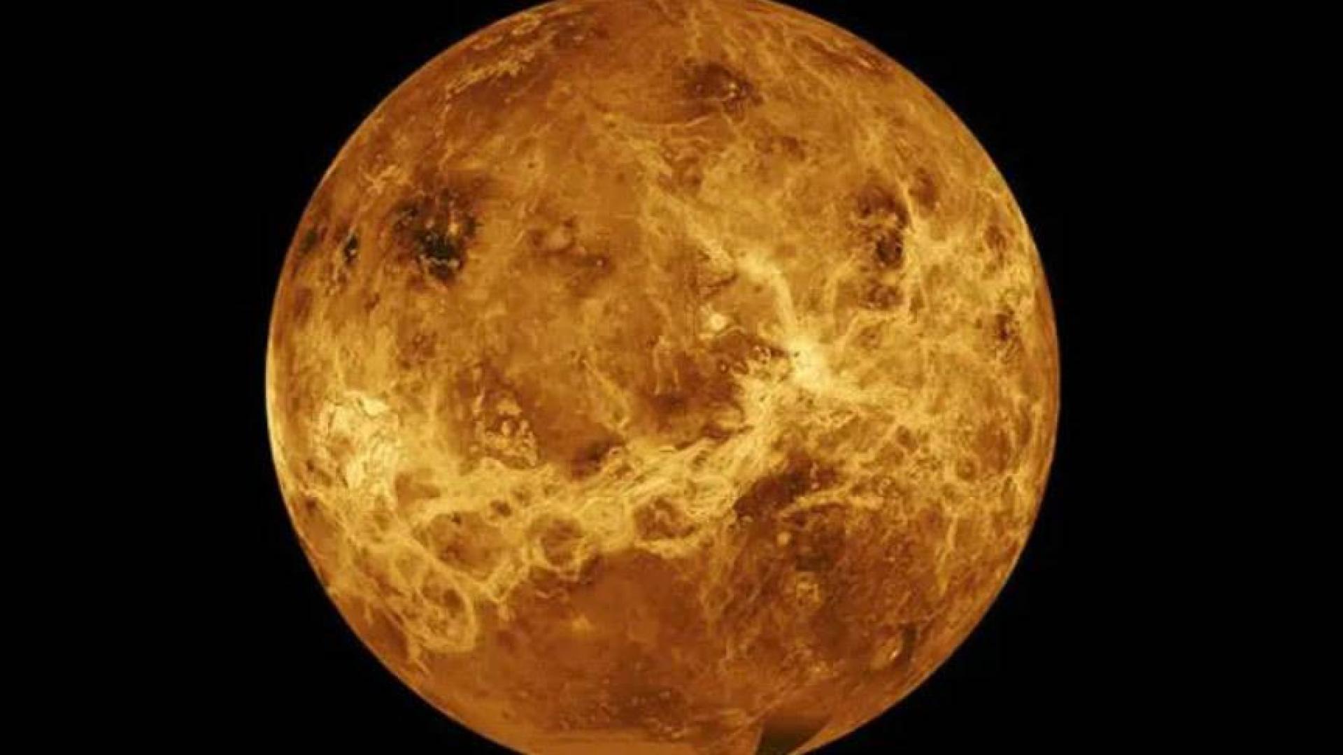 Imagen compuesta de Venus a partir de datos de la nave espacial Magallanes de la NASA y del Pioneer Venus Orbiter.
