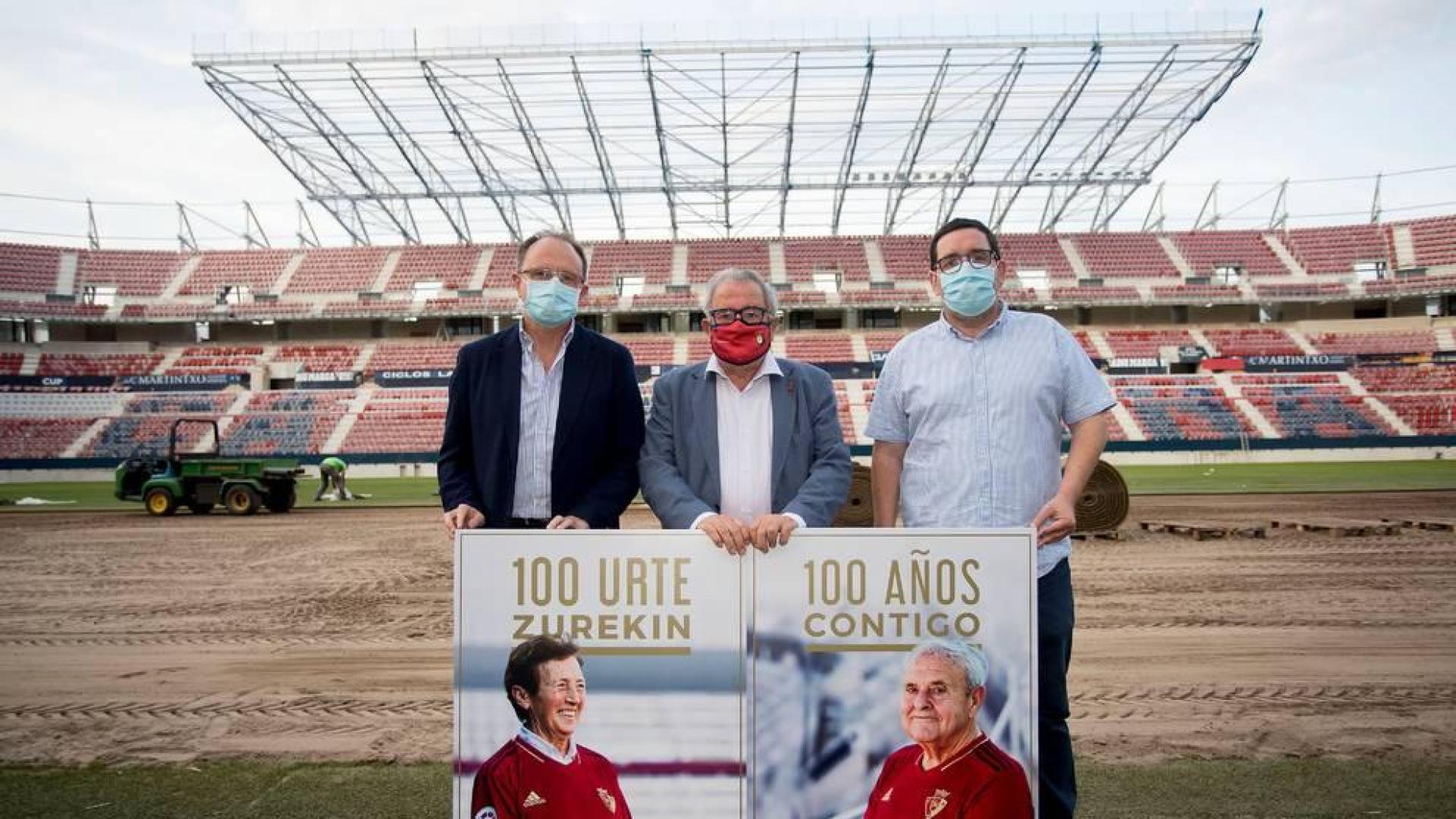 Osasuna presenta la campaña de socios "100 años contigo"