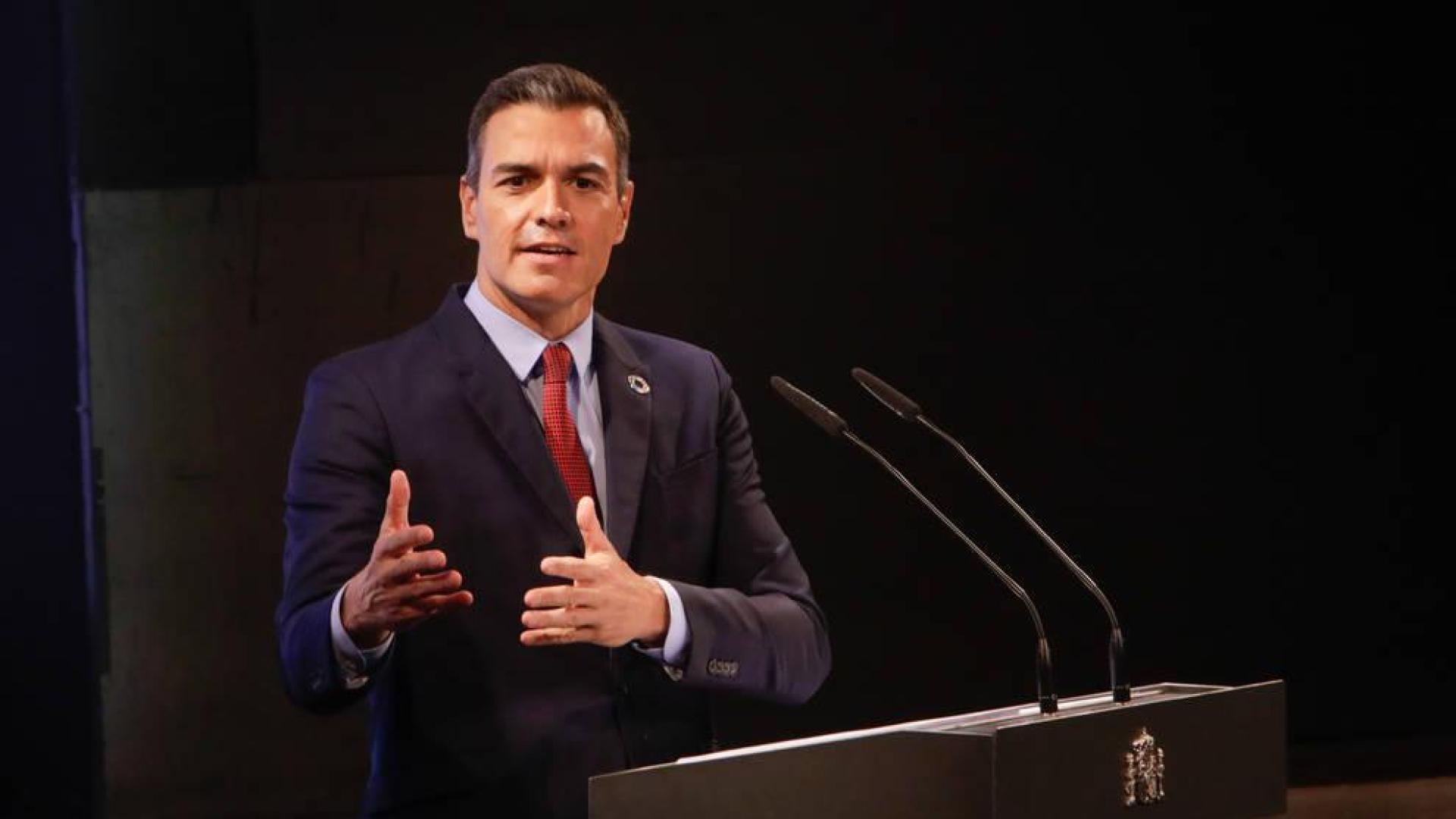 El presidente del Gobierno, Pedro Sánchez