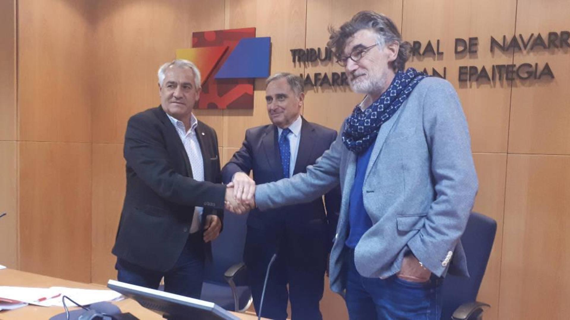 UGT, CC OO y CEN culpan al Gobierno foral de la falta de un Plan de Empleo