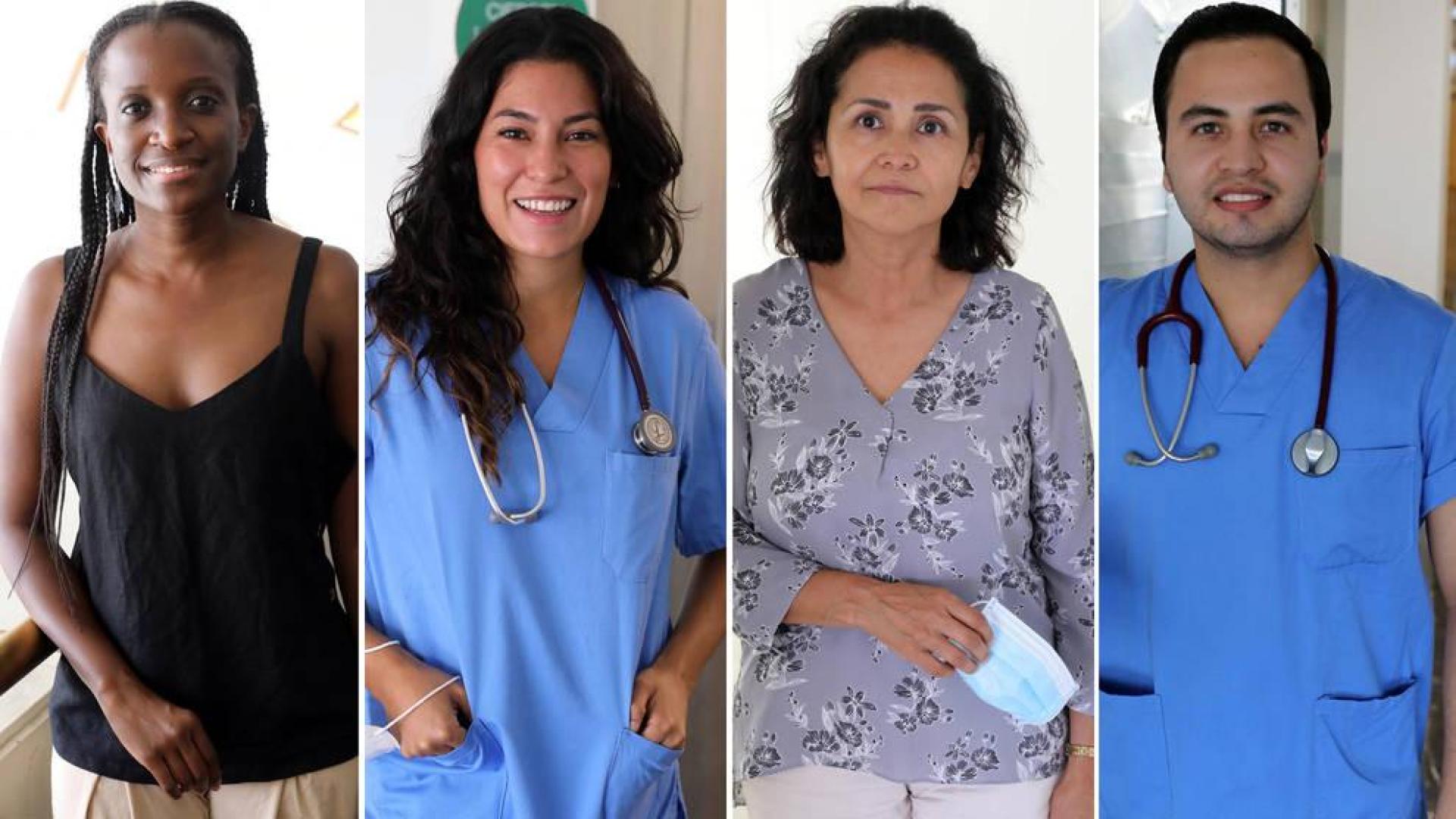 Médicos con acentos