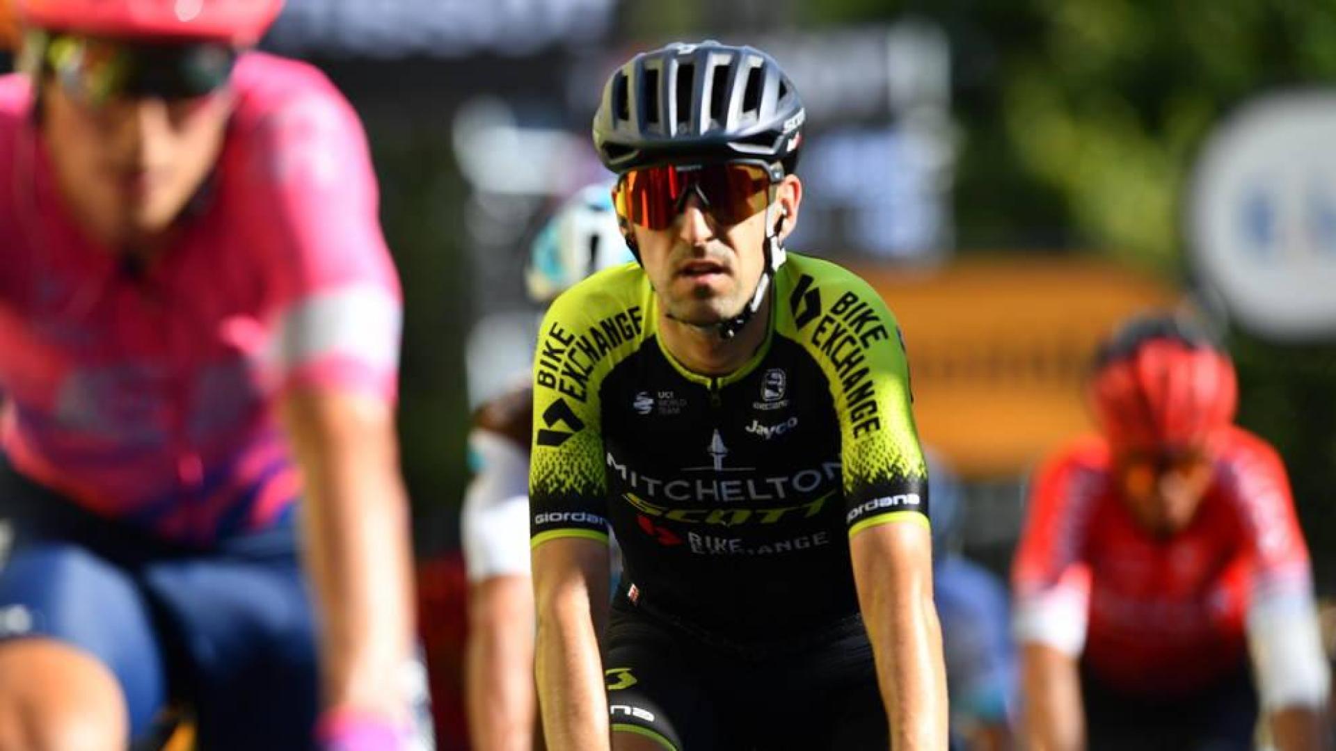 Mikel Nieve, durante una etapa del pasado Tour de Francia.