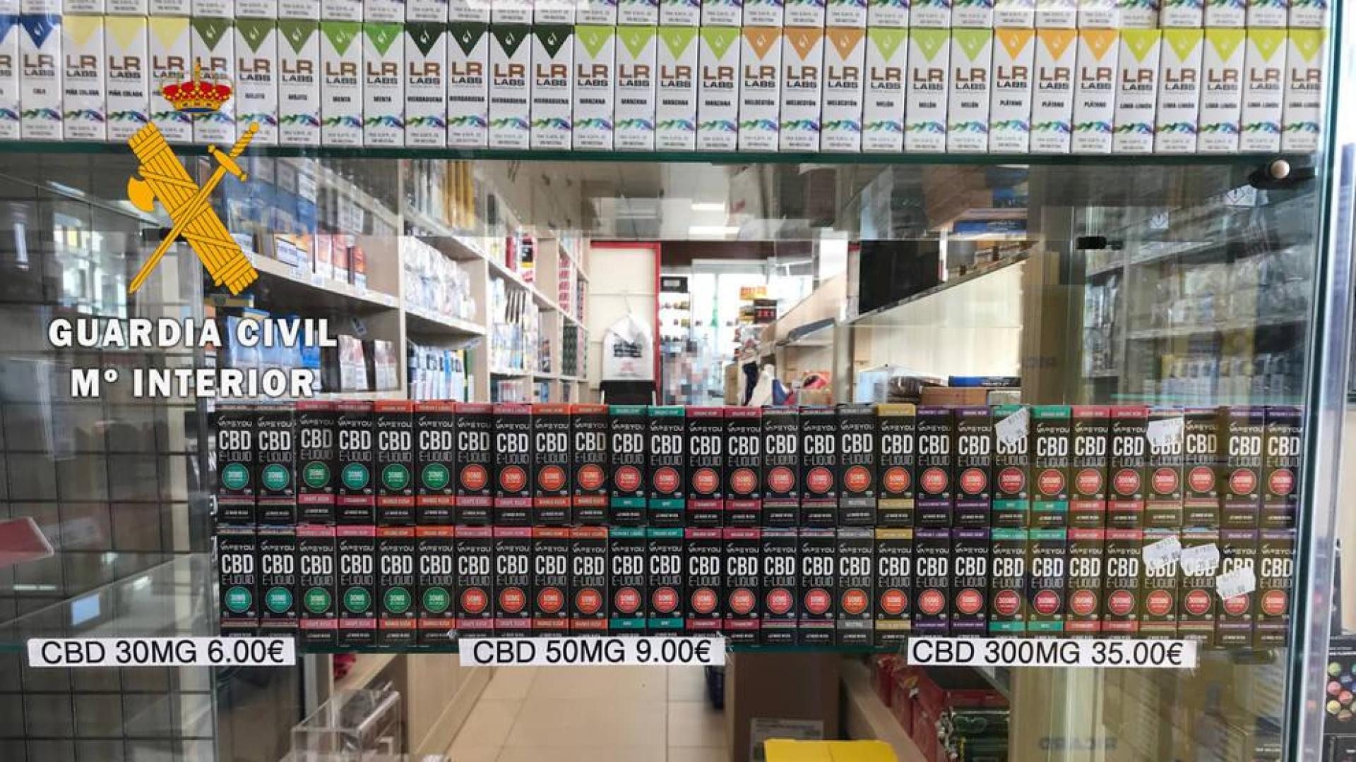 Varias de las unidades confiscadas.