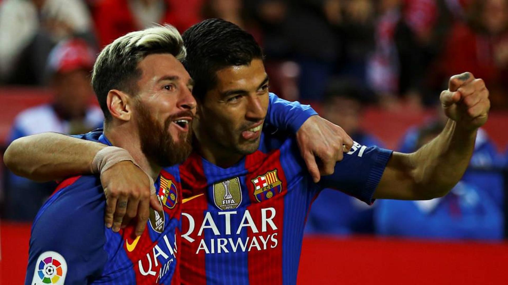 Suárez y Messi rescatan al Barça (1-2)