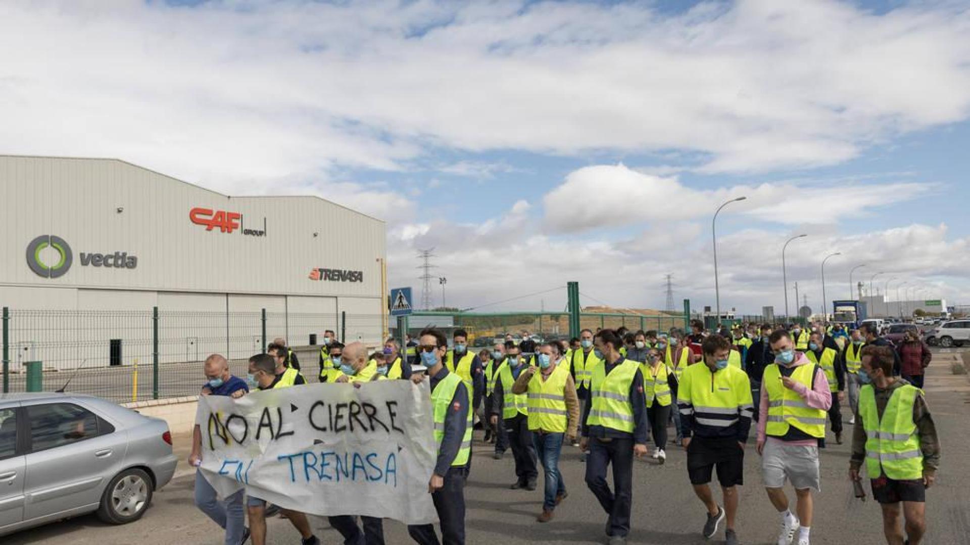 Trenasa, en Castejón, anuncia su cierre y el despido de 110 empleados