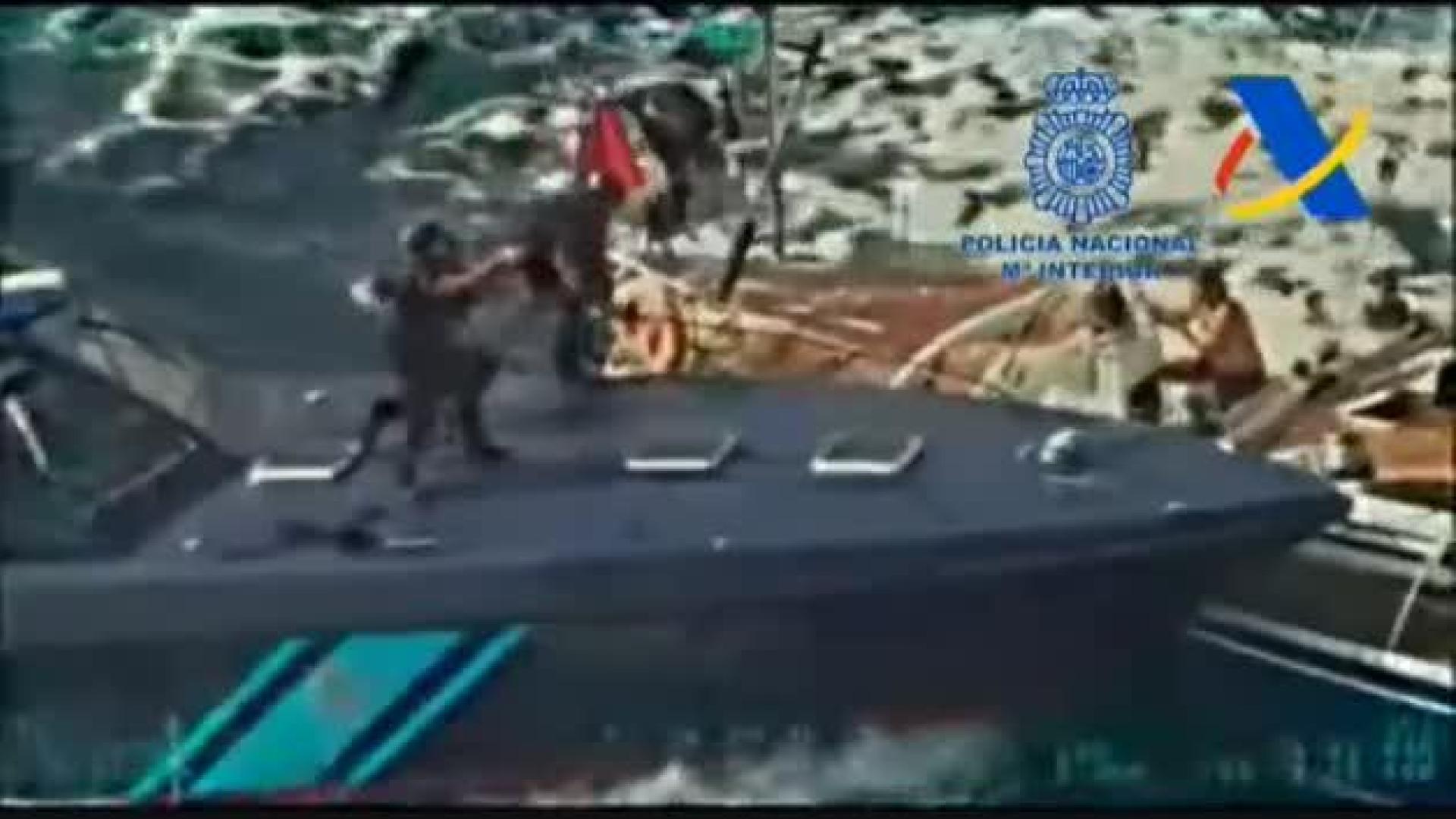 Vídeo: Macrogolpe al narcotráfico con la intervención de 35 toneladas de hachís