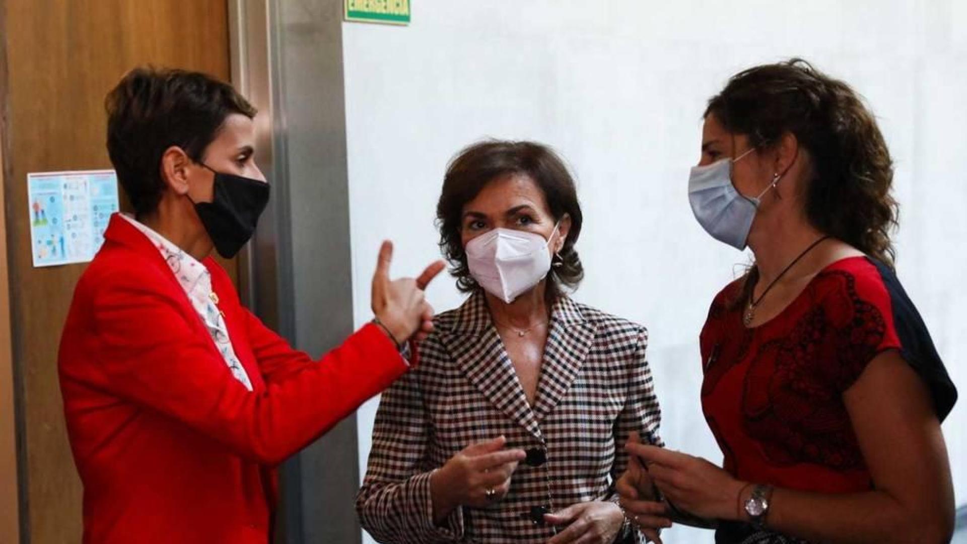 Carmen Calvo, sobre el Consejo Interterritorial de Salud: "No es momento de enfrentarnos"