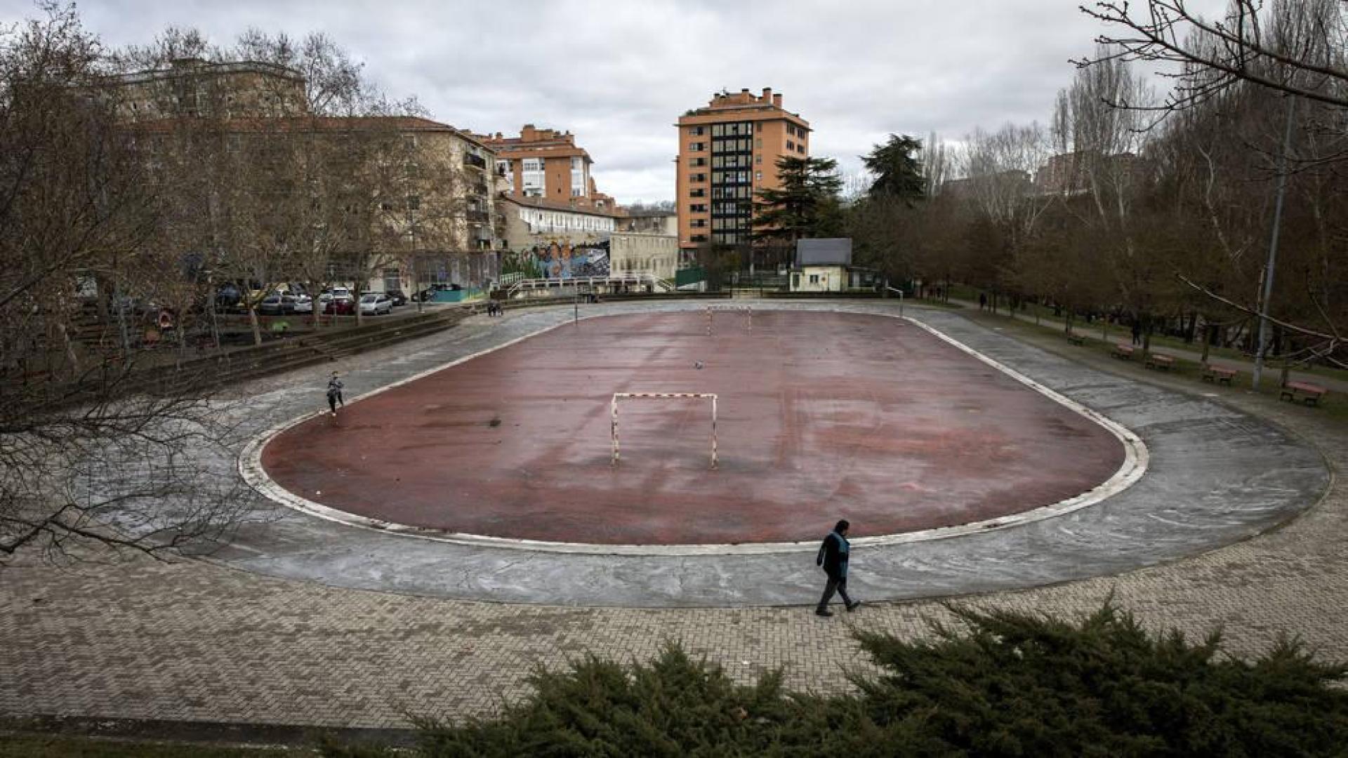 Imagen del patinódromo de San Jorge, cuya pérdida consideran “importante e insustituible”.