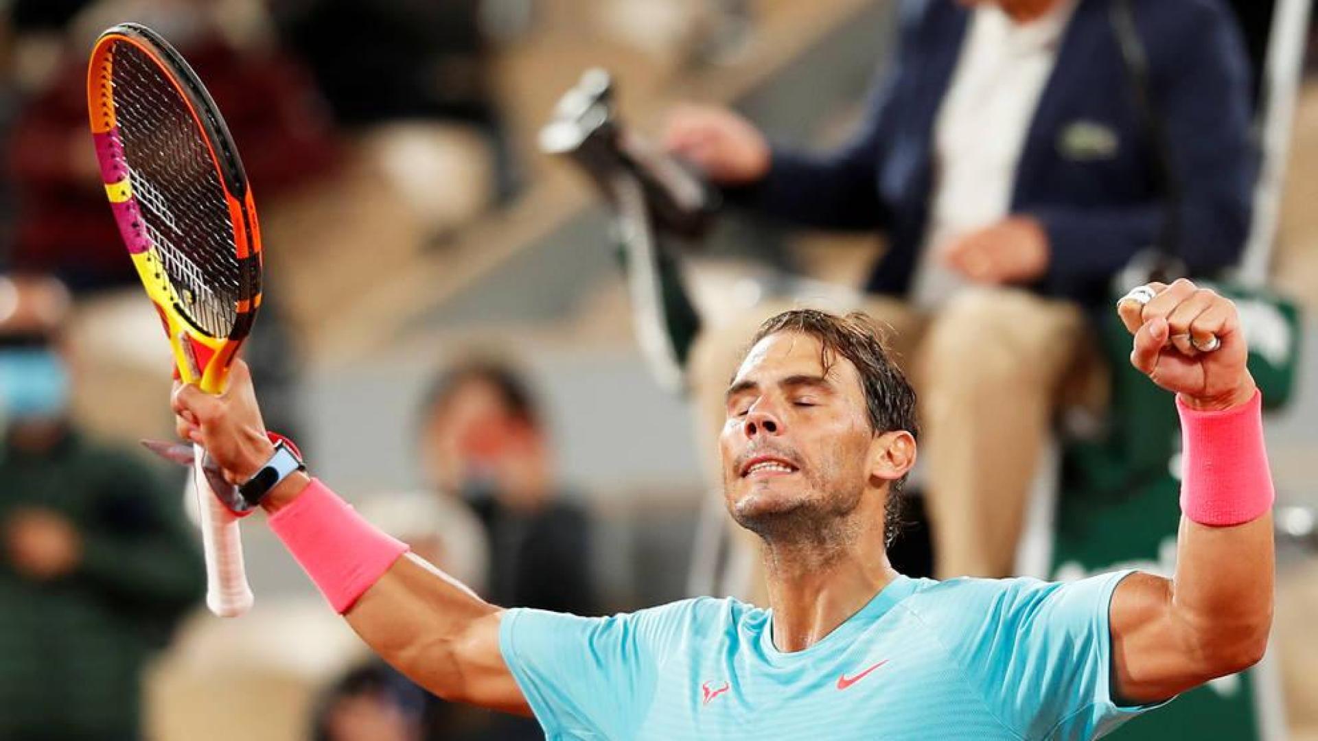 Nadal eleva la intensidad en su camino a octavos de Roland Garros