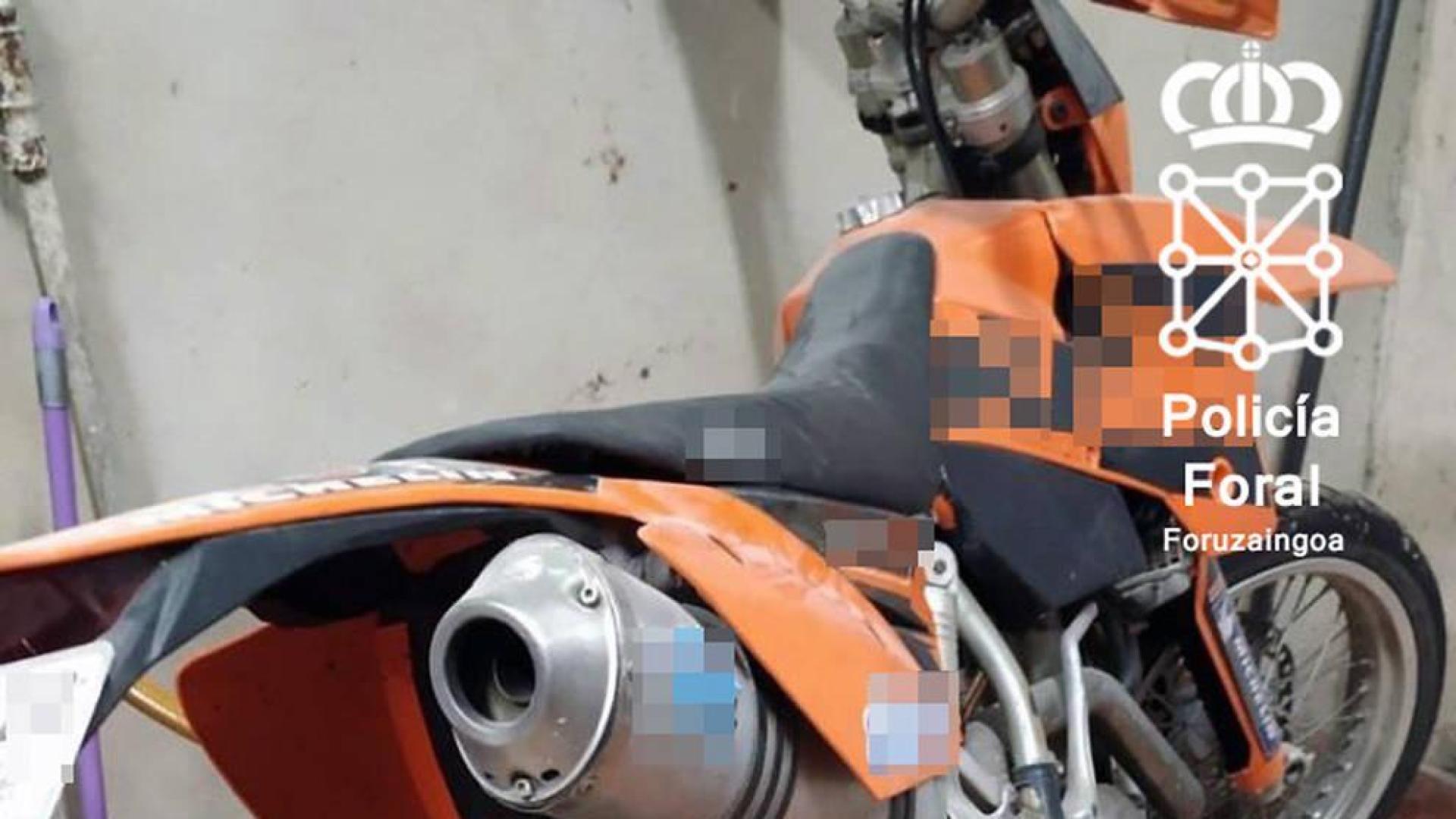 Detenido un joven de Valtierra por el hurto de una moto